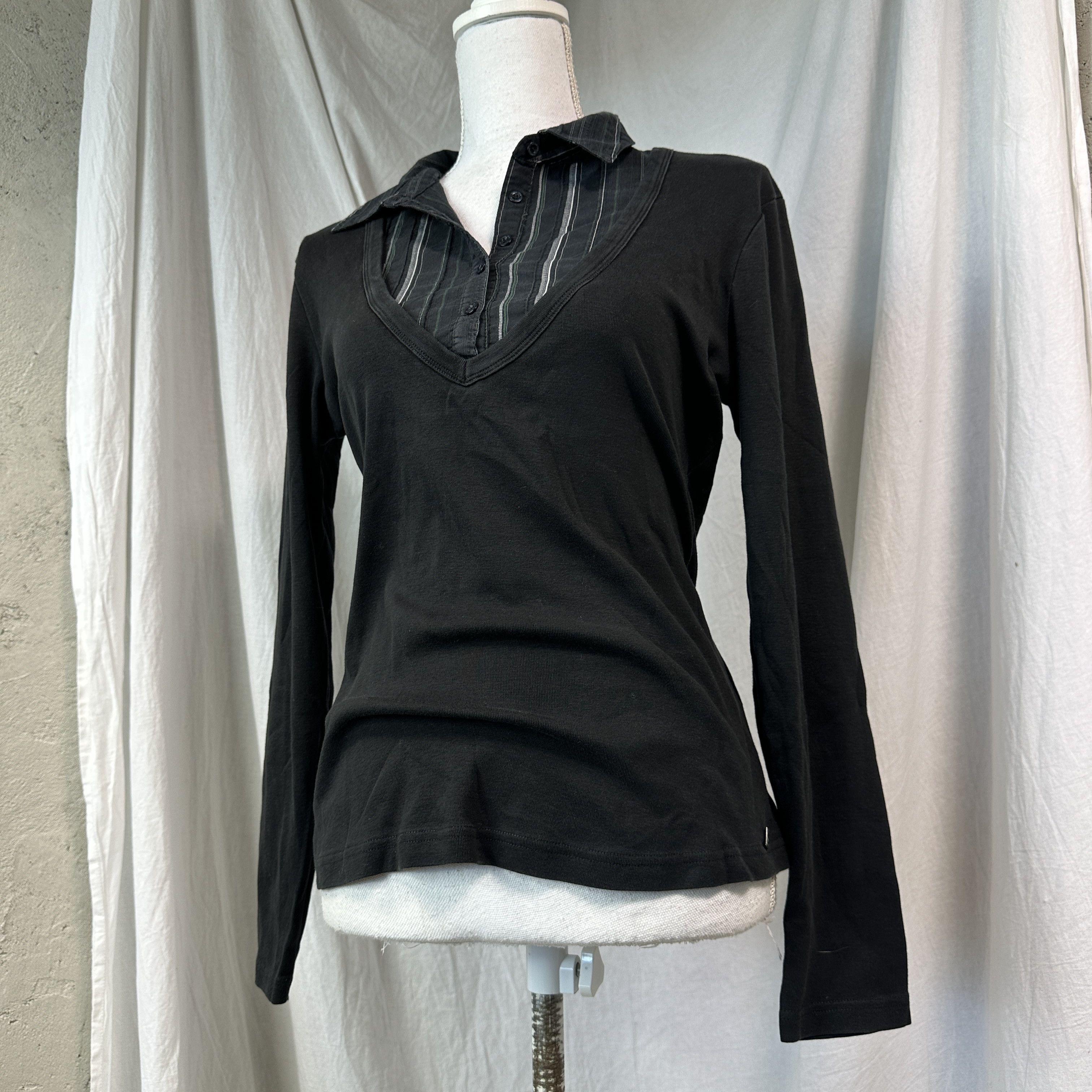 Vintage Vintage Avant Garde School Girl Longsleeve Y2K Size S / US 4 / IT 40 - 2 Thumbnail