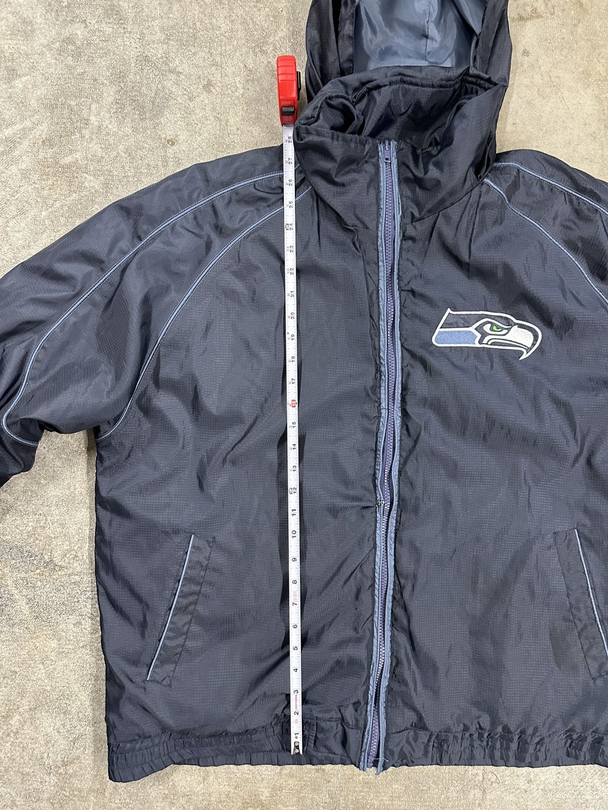 NFL Crazy Y2K NFL Seattle Seahawks Windbreaker Jacket Size US L / EU 52-54 / 3 - 16 Thumbnail