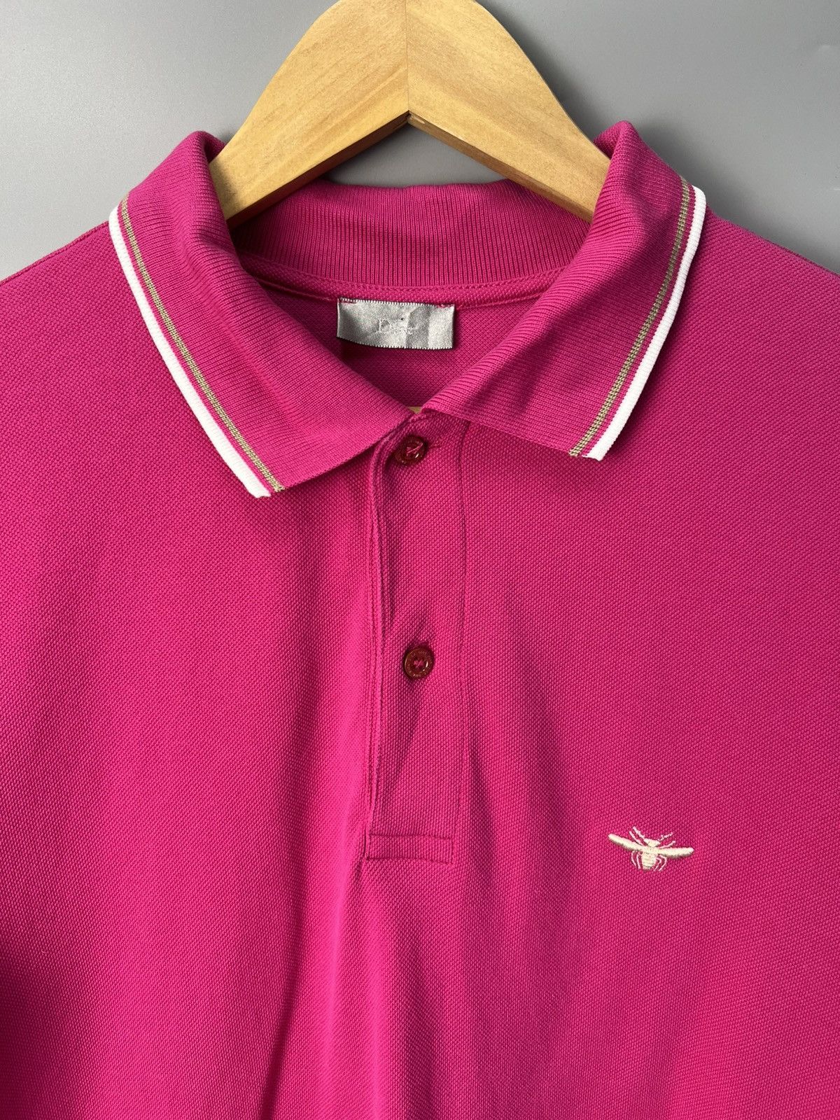 Dior Dior Polos 'Gold Bee' Embroidered Size US S / EU 44-46 / 1 - 2 Thumbnail