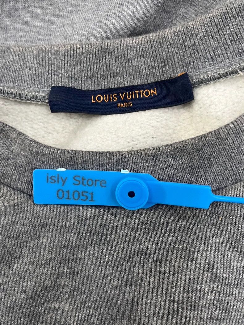 Louis Vuitton Louis Vuitton Nigo co-branded Squared casual pullover swea Size US L / EU 52-54 / 3 - 3 Thumbnail