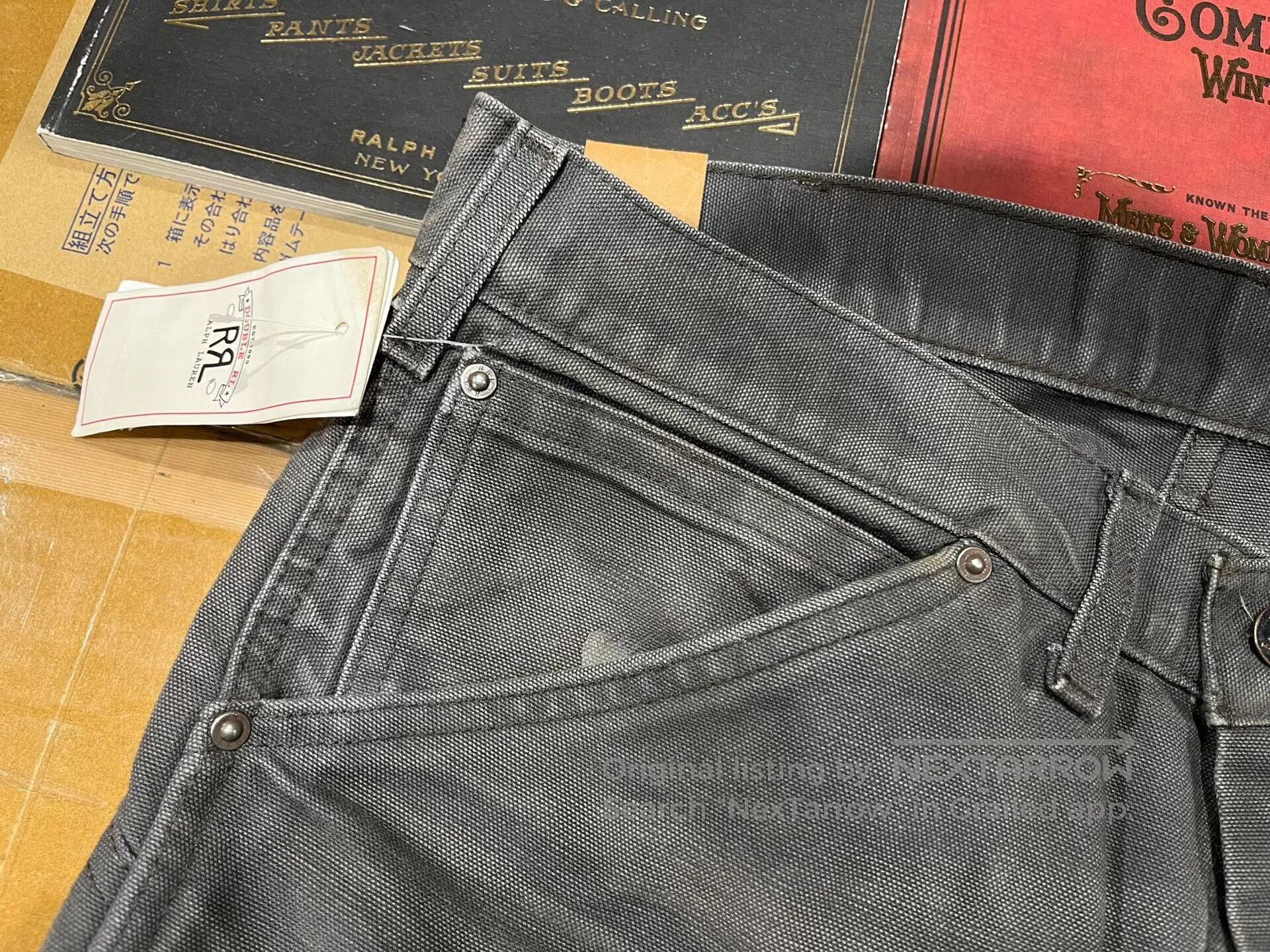 RRL Ralph Lauren RRL Distressed Work Pants. Size US 30 / EU 46 - 4 Thumbnail