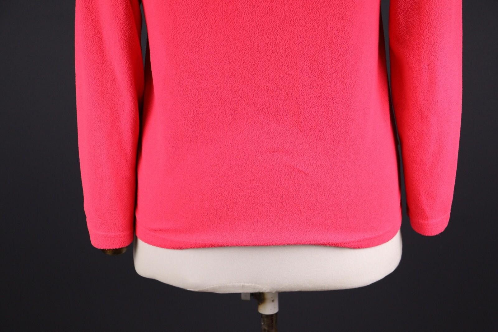 Designer Kari Traa Pink Full Zip Hiking Fleece Jacket Size M Size M / US 6-8 / IT 42-44 - 9 Thumbnail