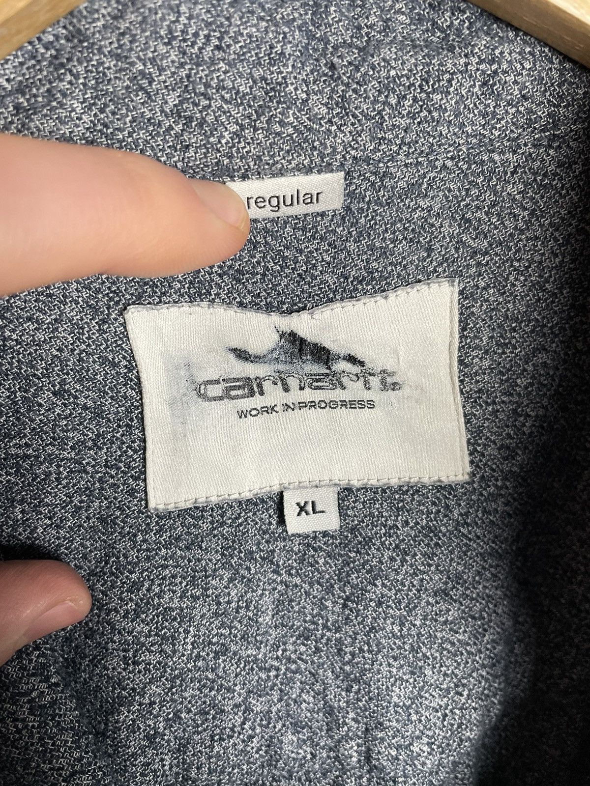 Carhartt × Carhartt Wip Carhartt Work in Progress Gray Flanell Shirt Size XL Size US XL / EU 56 / 4 - 7 Thumbnail