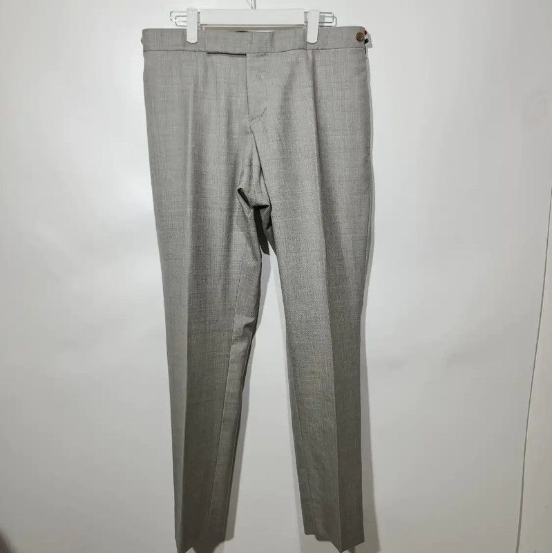 Thom Browne Thom Browne XL Gray Polyester Women's Casual Pants 0089 Size 30" / US 8 / IT 44 - 1 Thumbnail