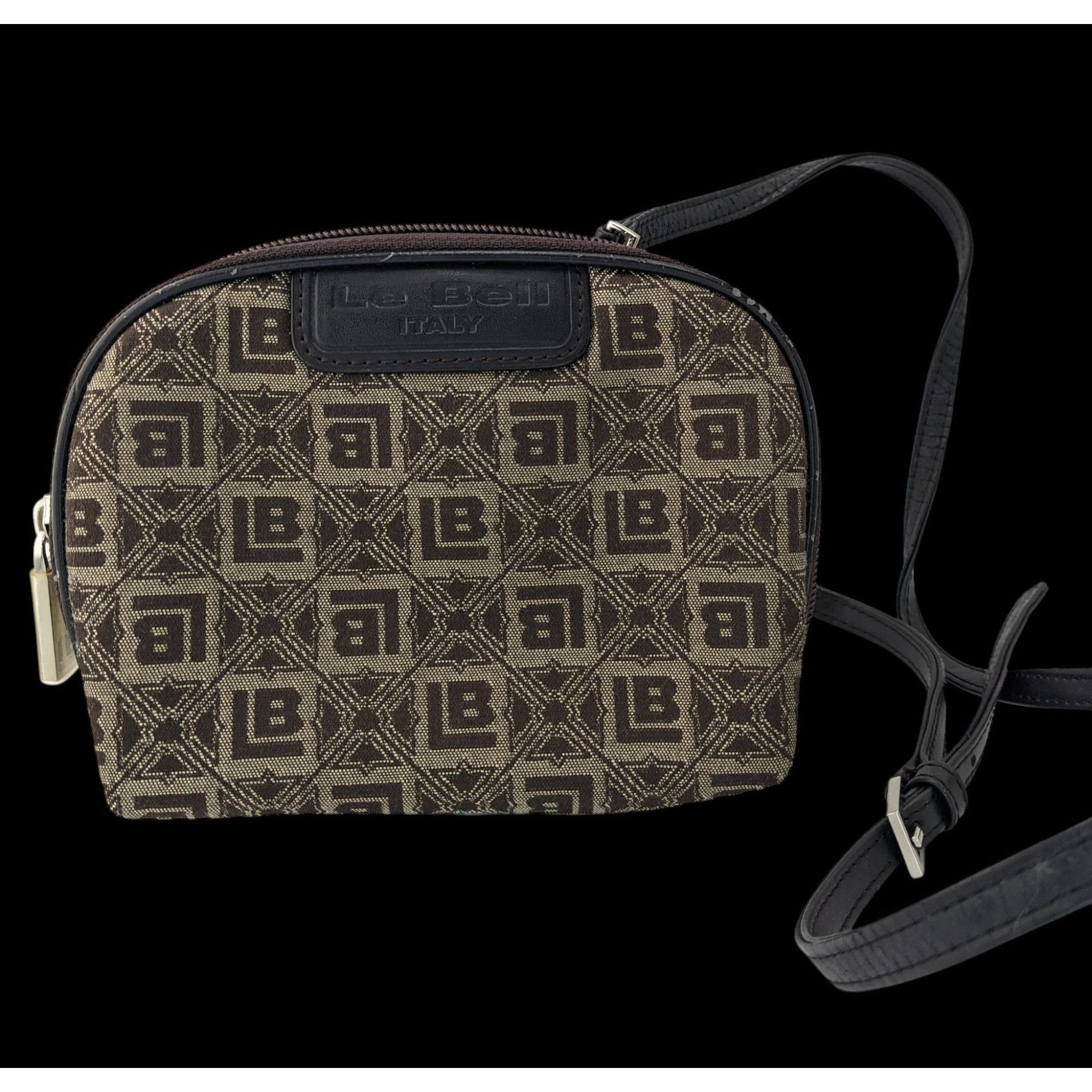 Other Le Belle Vintage Italian Crossbody Monogram Handbag Brown & Size ONE SIZE - 1 Thumbnail