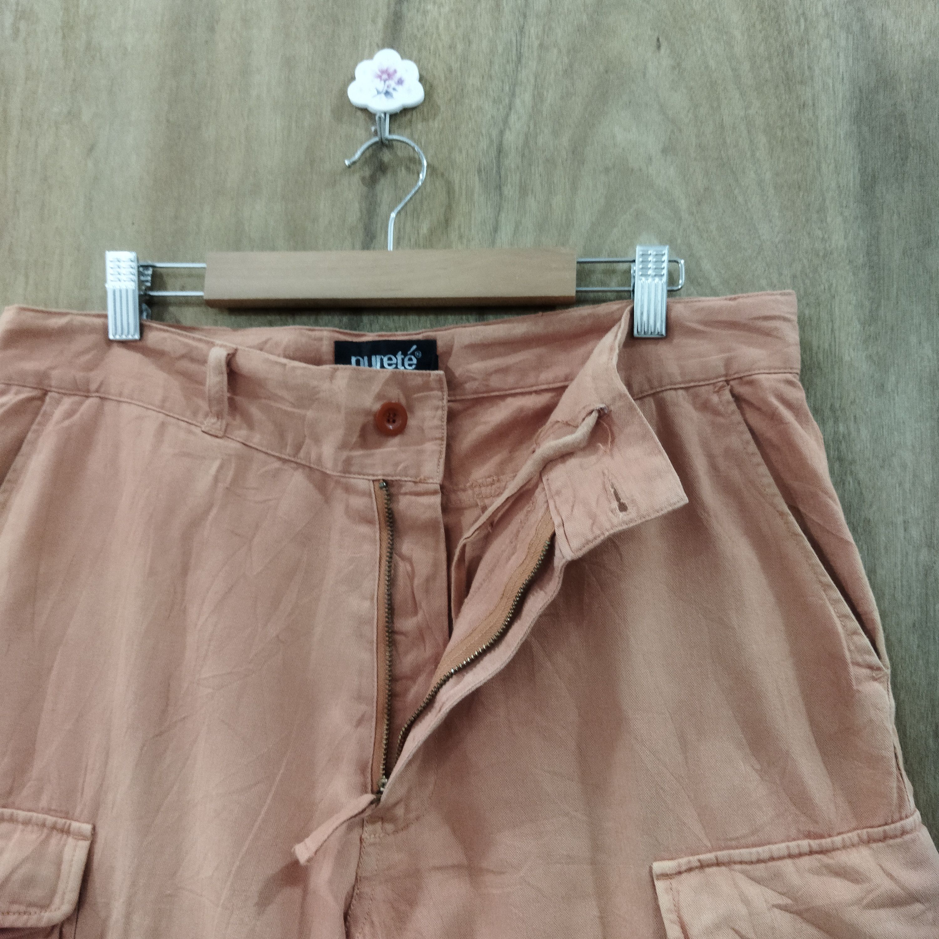 Japanese Brand PURETE GROLO OREN CARGO PANTS Size US 34 / EU 50 - 6 Thumbnail