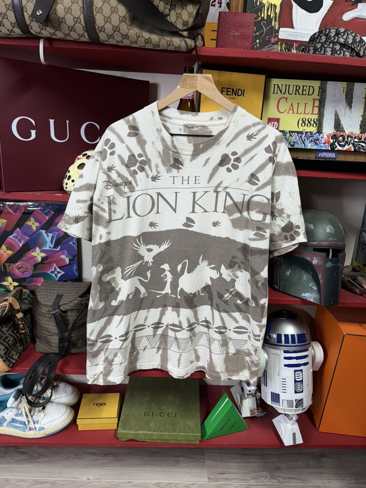 Vintage Vintage 90’s Lion King Tiedye T-Shirt Disney Movie Tee Med Size US M / EU 48-50 / 2 - 1 Thumbnail