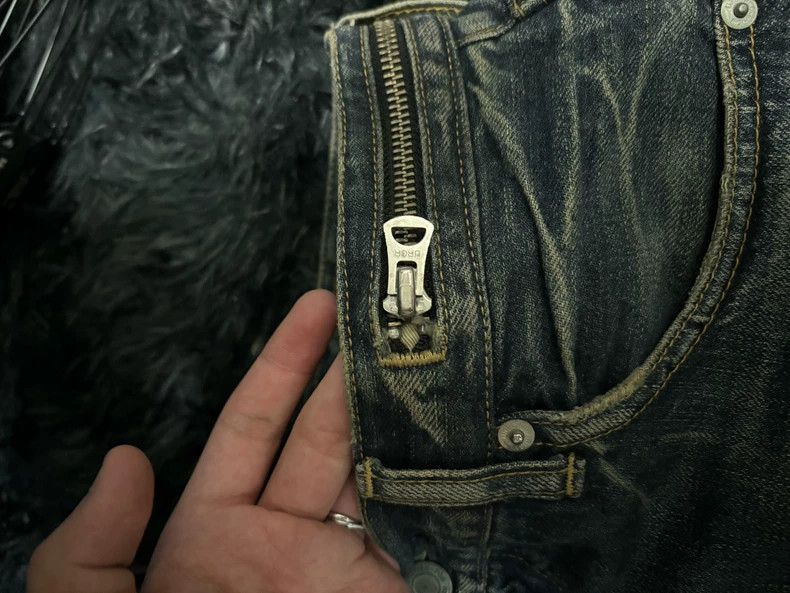 Undercover Undercover Size3 07ss purple zipper washed denim jeans Size US 28 / EU 44 - 6 Thumbnail