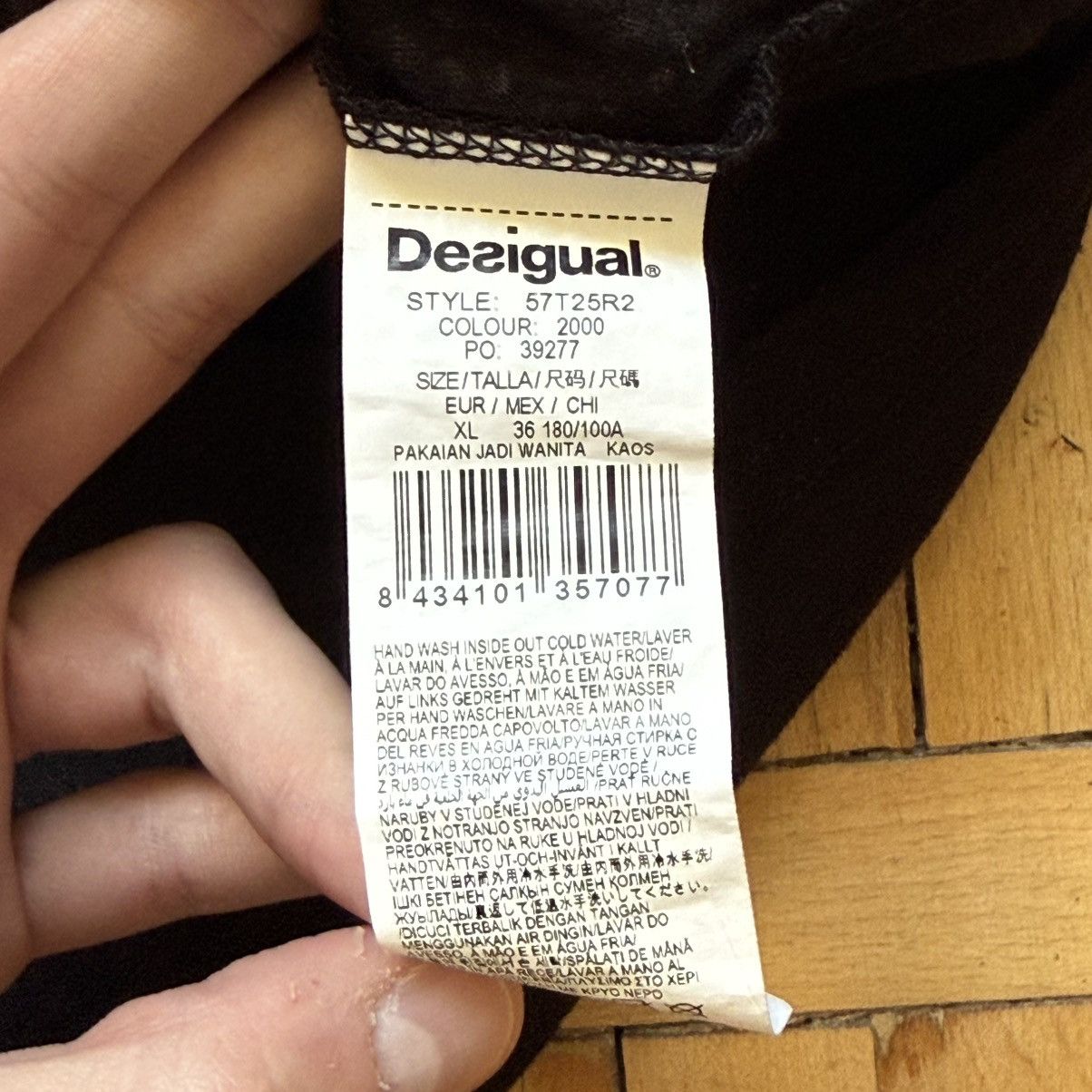 Desigual 📌 Crazy Y2K Desigual If Six Was Nine vibe Long Sleeve Size XL / US 12-14 / IT 48-50 - 8 Thumbnail