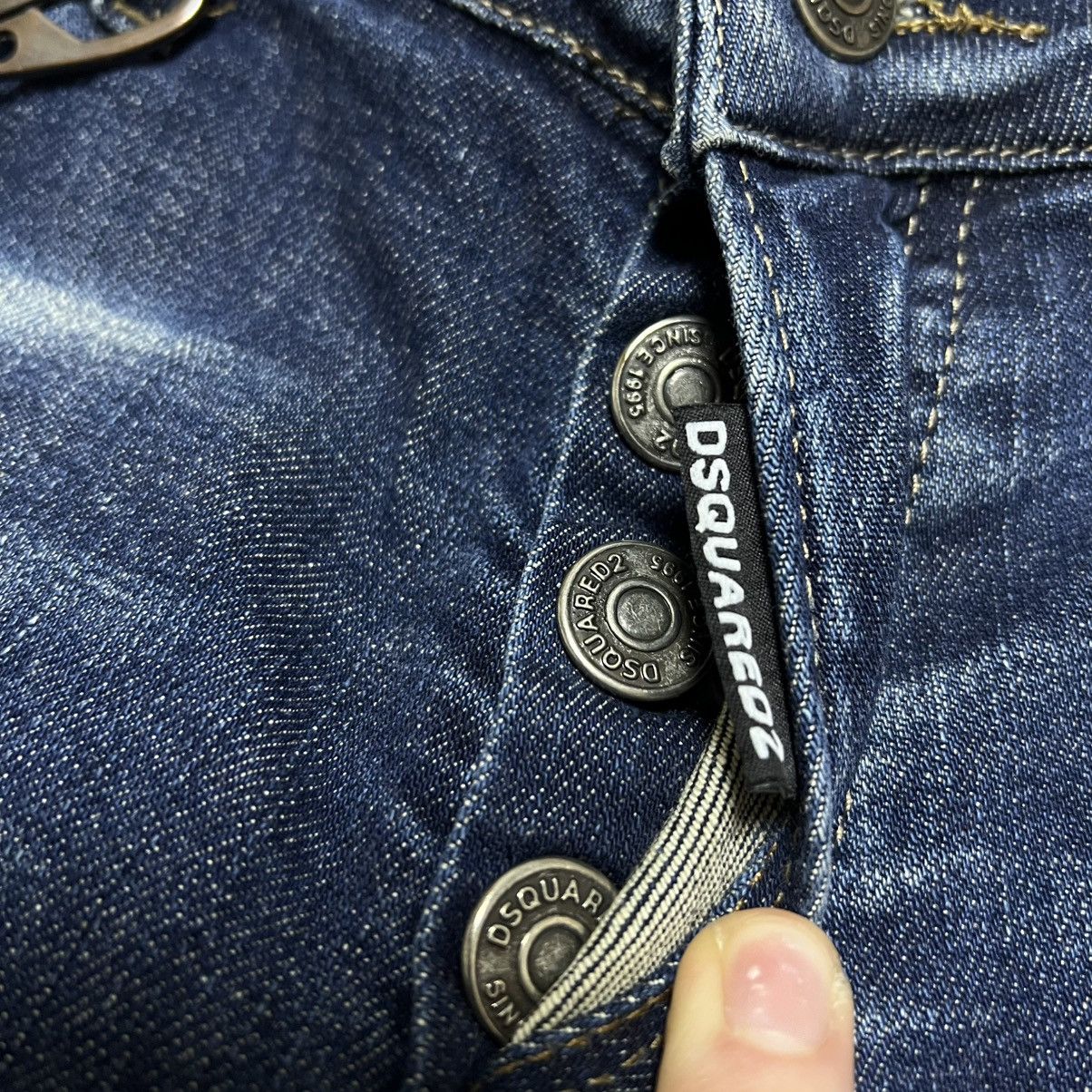 Dsquared2 × Vintage Dsquared Blue Shorts Vintage Size US 30 / EU 46 - 12 Thumbnail