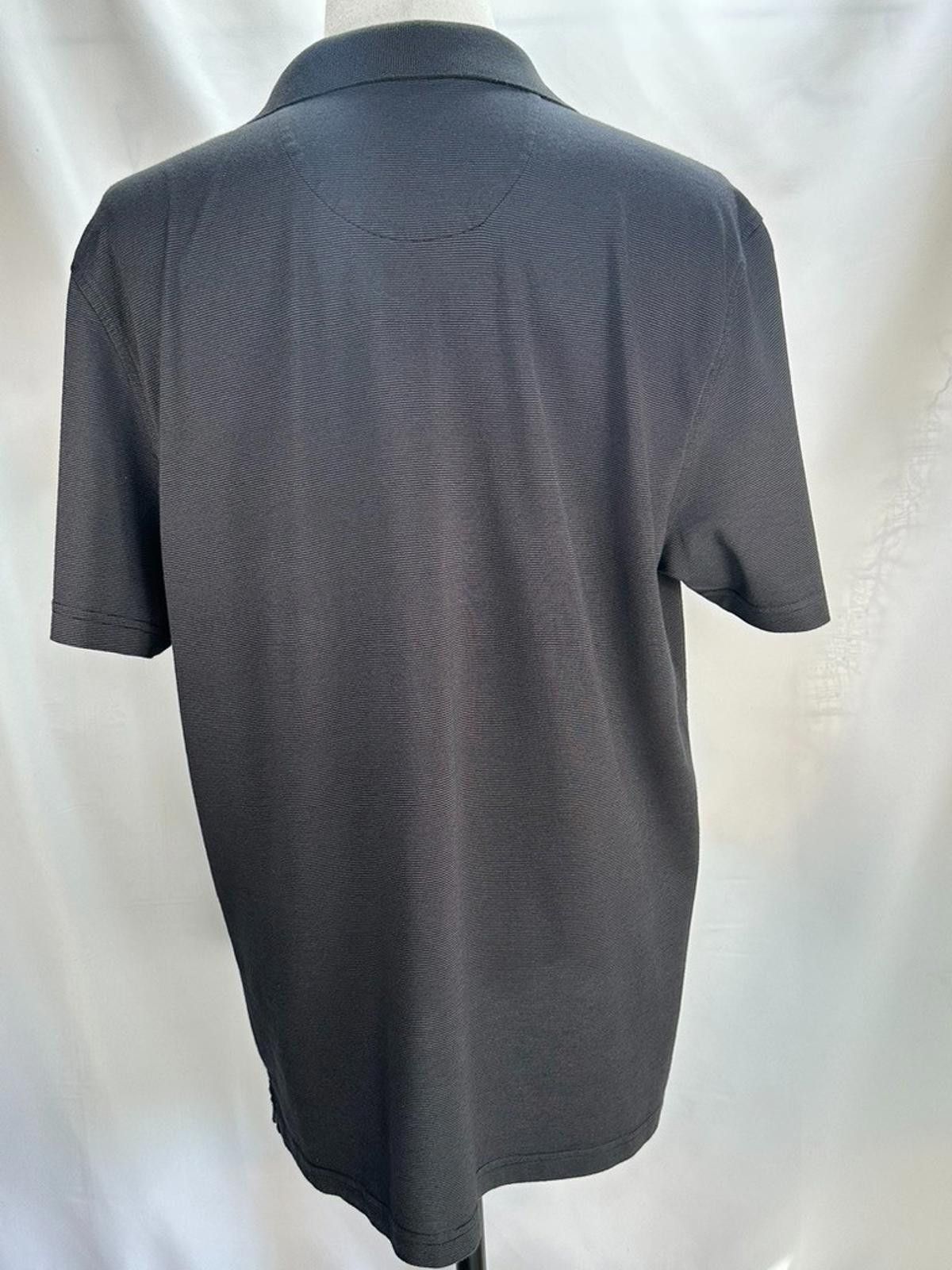 Van Heusen Van Heusen Flex Classic 1/4 Button Polo Shirt Black Men's XL Size US XL / EU 56 / 4 - 3 Thumbnail
