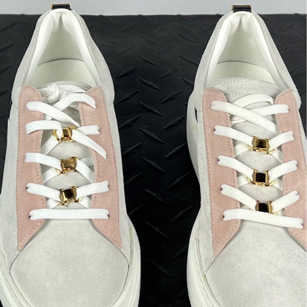 Buscemi Buscemi Ninna White Trio Leather Sneakers US 7 EU 37 Size US 7 / IT 37 - 7 Thumbnail