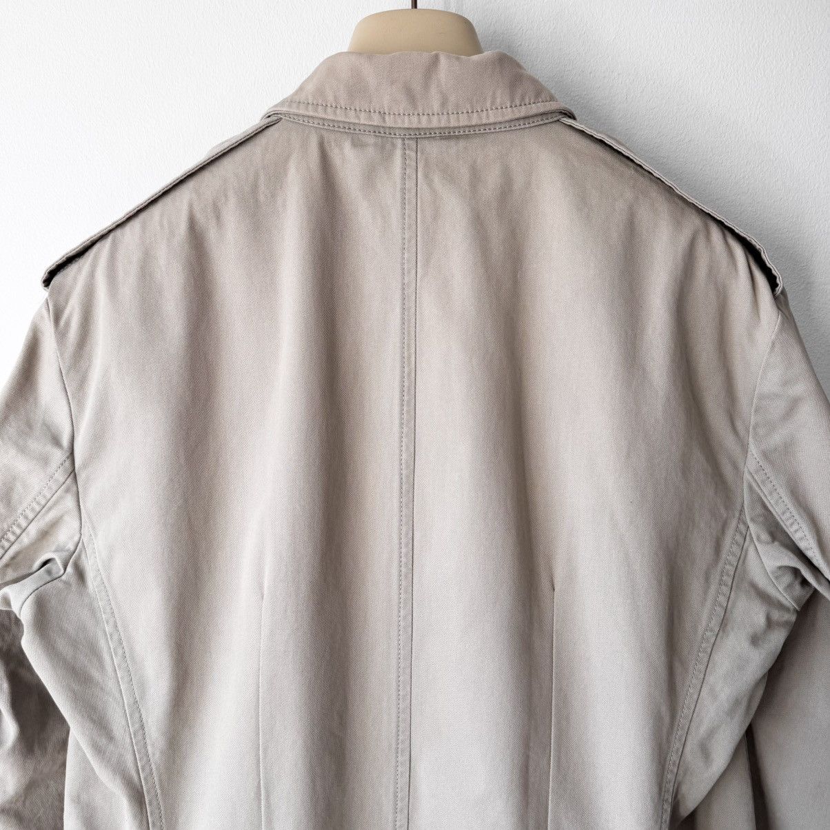 Gucci Gucci By Tom Ford SS2003 Beige Cotton Safari Jacket Size US L / EU 52-54 / 3 - 7 Thumbnail