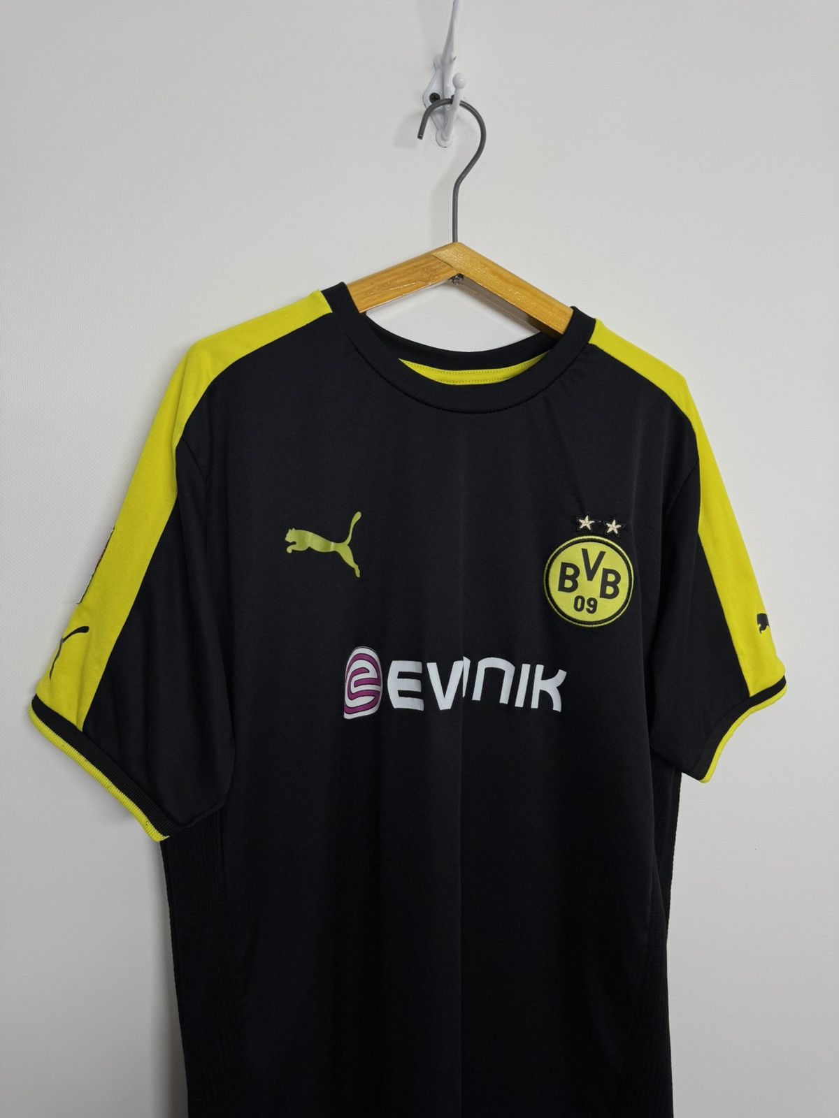Puma Vintage Y2k Borussia Dortmund T-Shirt 2013 Size US M / EU 48-50 / 2 - 6 Thumbnail