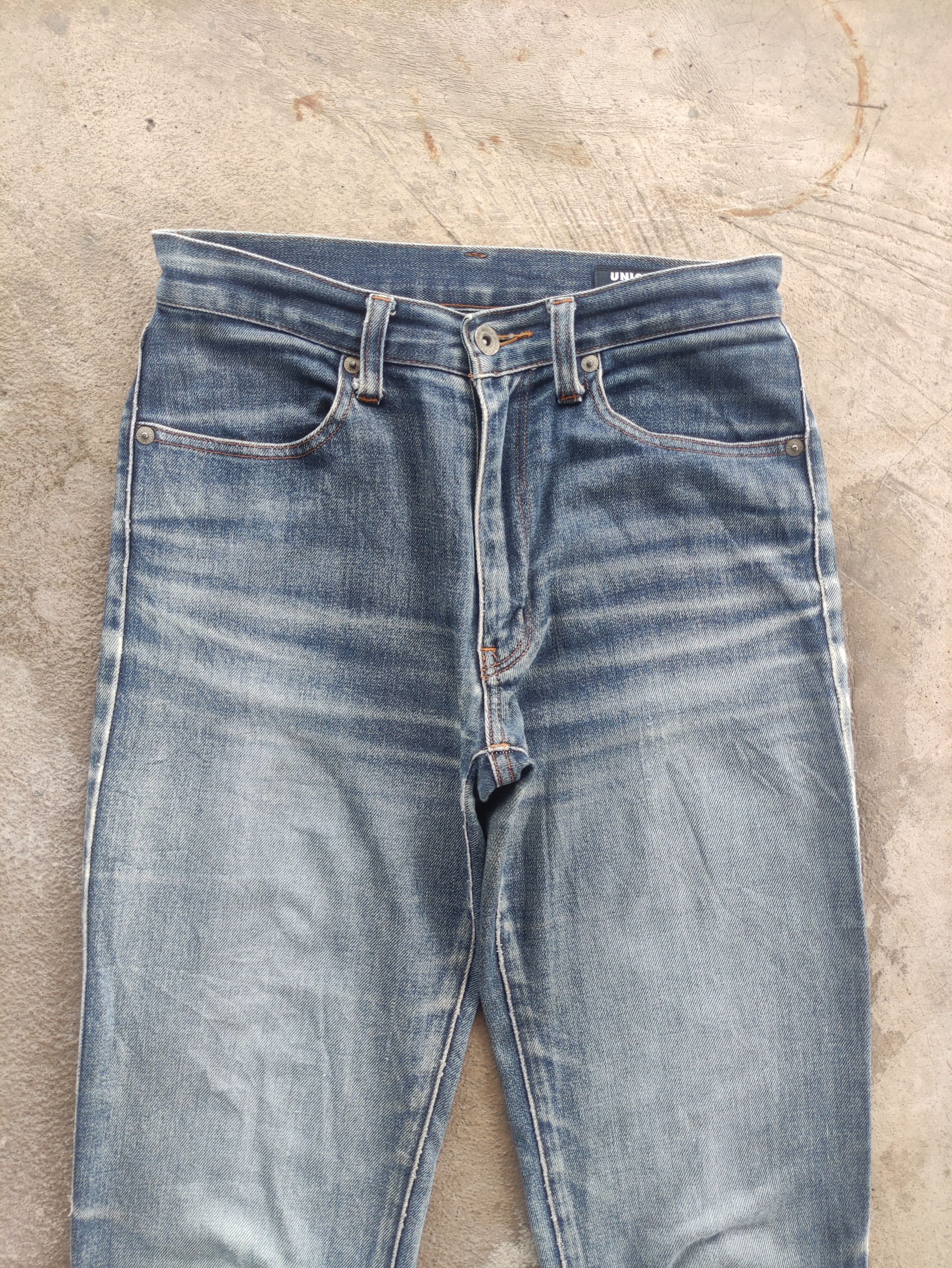 Japanese Brand Vintage Japanese Jean Distressed Faded Denim Pants Size 28" / US 6 / IT 42 - 3 Thumbnail