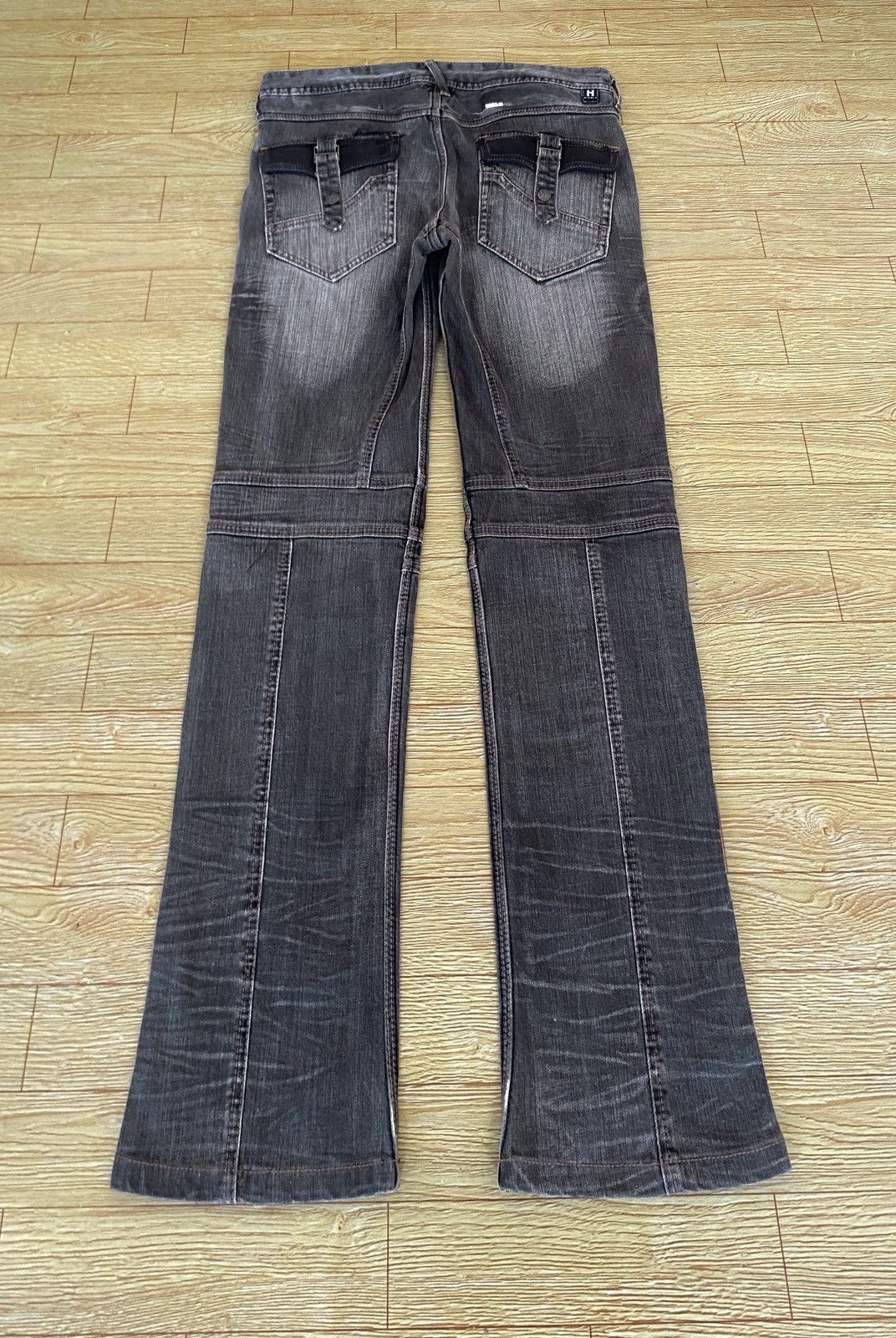 HIDEAWAYS Very Rare Vintage Japanese Brand Hideaways Jeans 1990s Size US 32 / EU 48 - 2 Thumbnail