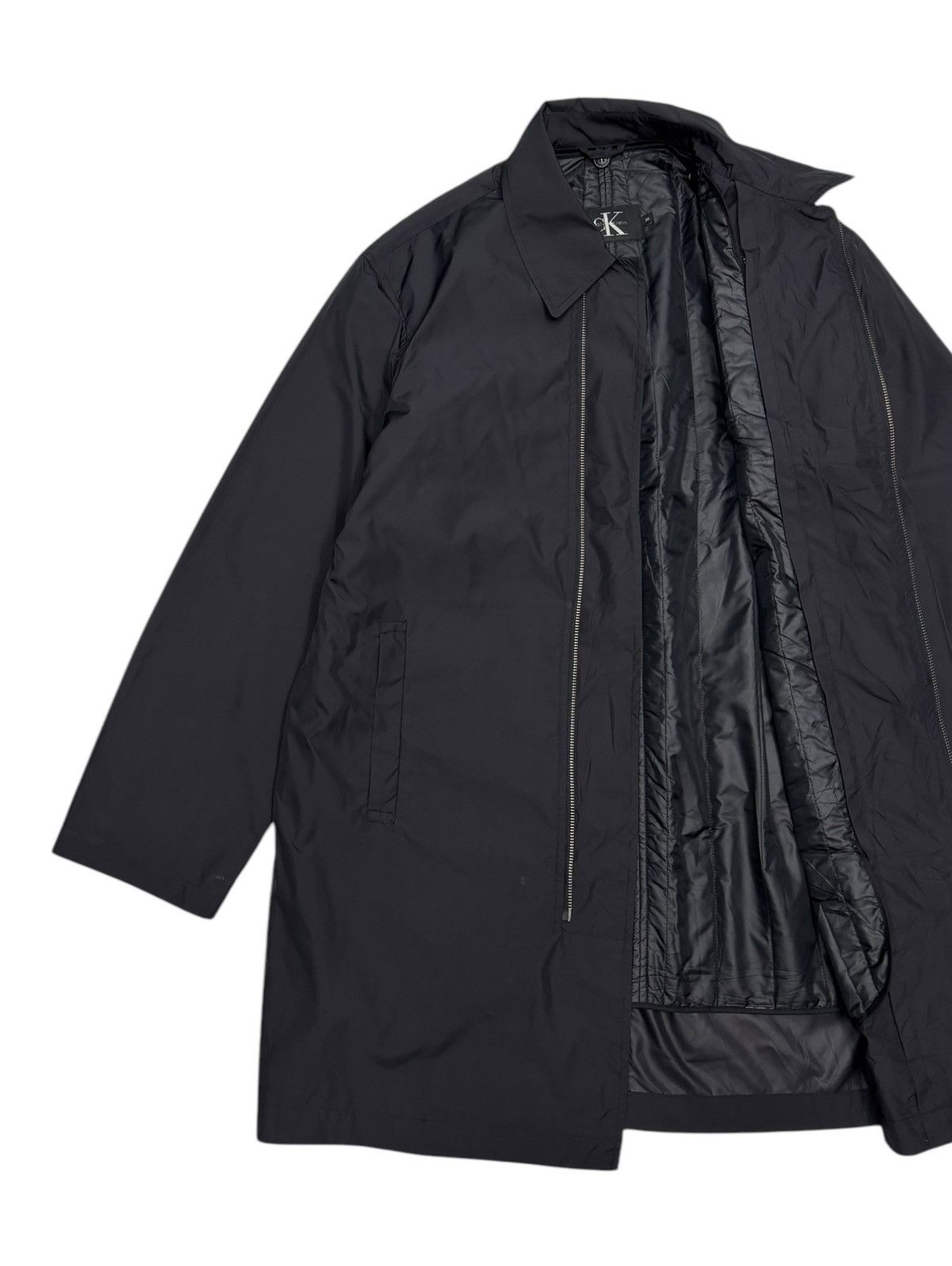 Calvin Klein × Yohji Yamamoto RARE🔥YOHJI YS FOR MEN OVERCOAT INSPIRE DESIGN BY C.KLEIN Size US M / EU 48-50 / 2 - 8 Thumbnail