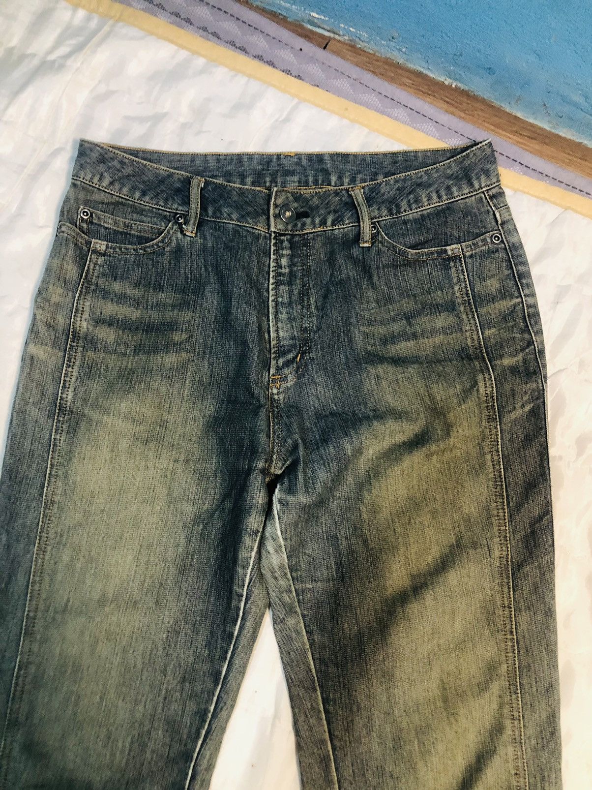 Japanese Brand Lemiore Jeans (10) Size US 31 - 3 Thumbnail