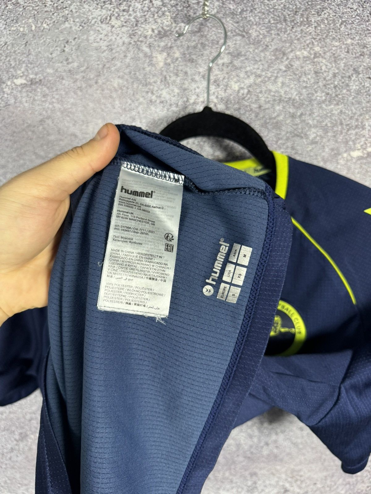 Hummel × Vintage Vintage Millwall FC 2022/23 Hummel Jersey Blokcore Small Size US S / EU 44-46 / 1 - 7 Thumbnail