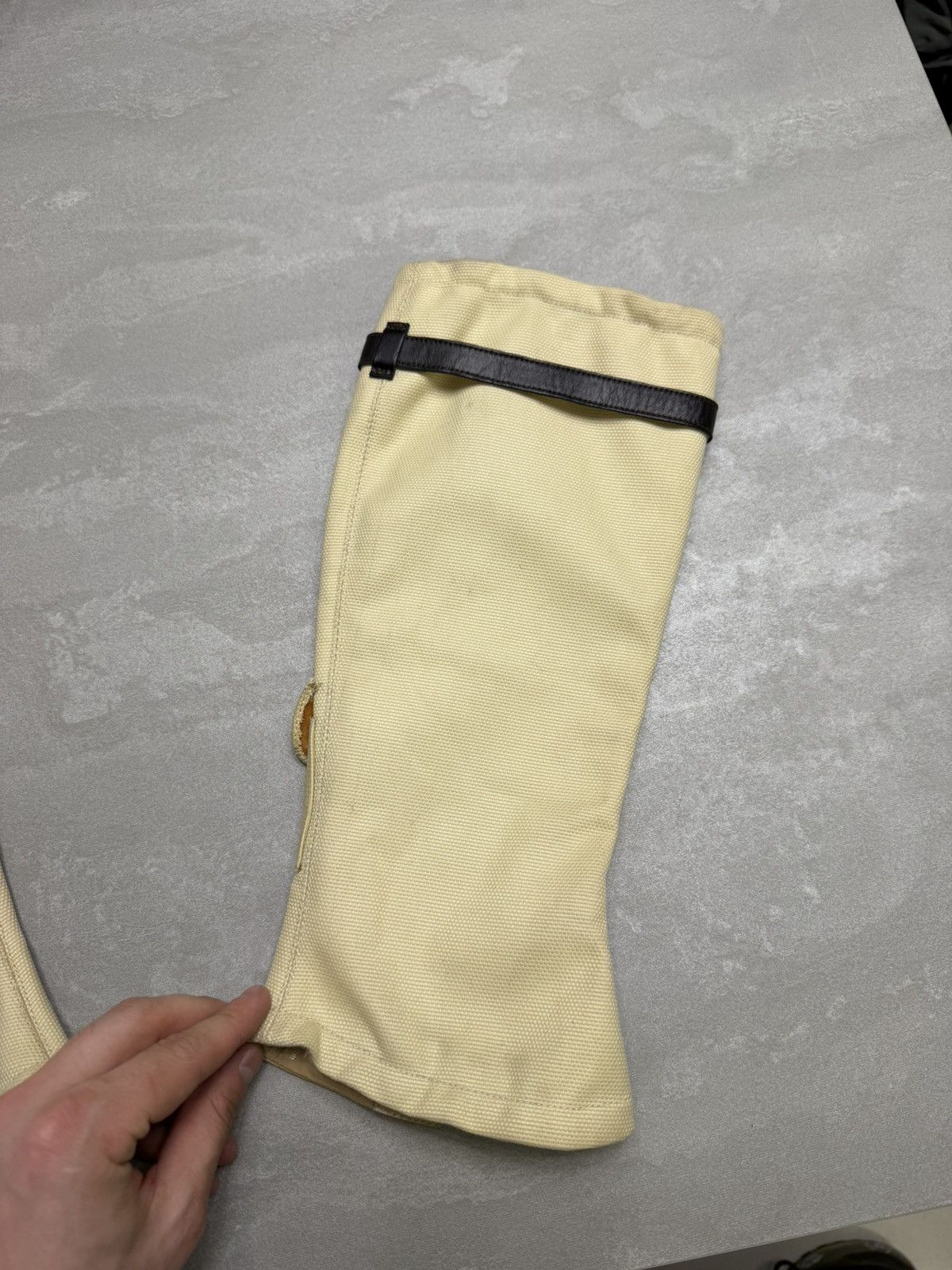 Max Mara S Max Mara beige gaiters leggings size M Size ONE SIZE - 19 Thumbnail