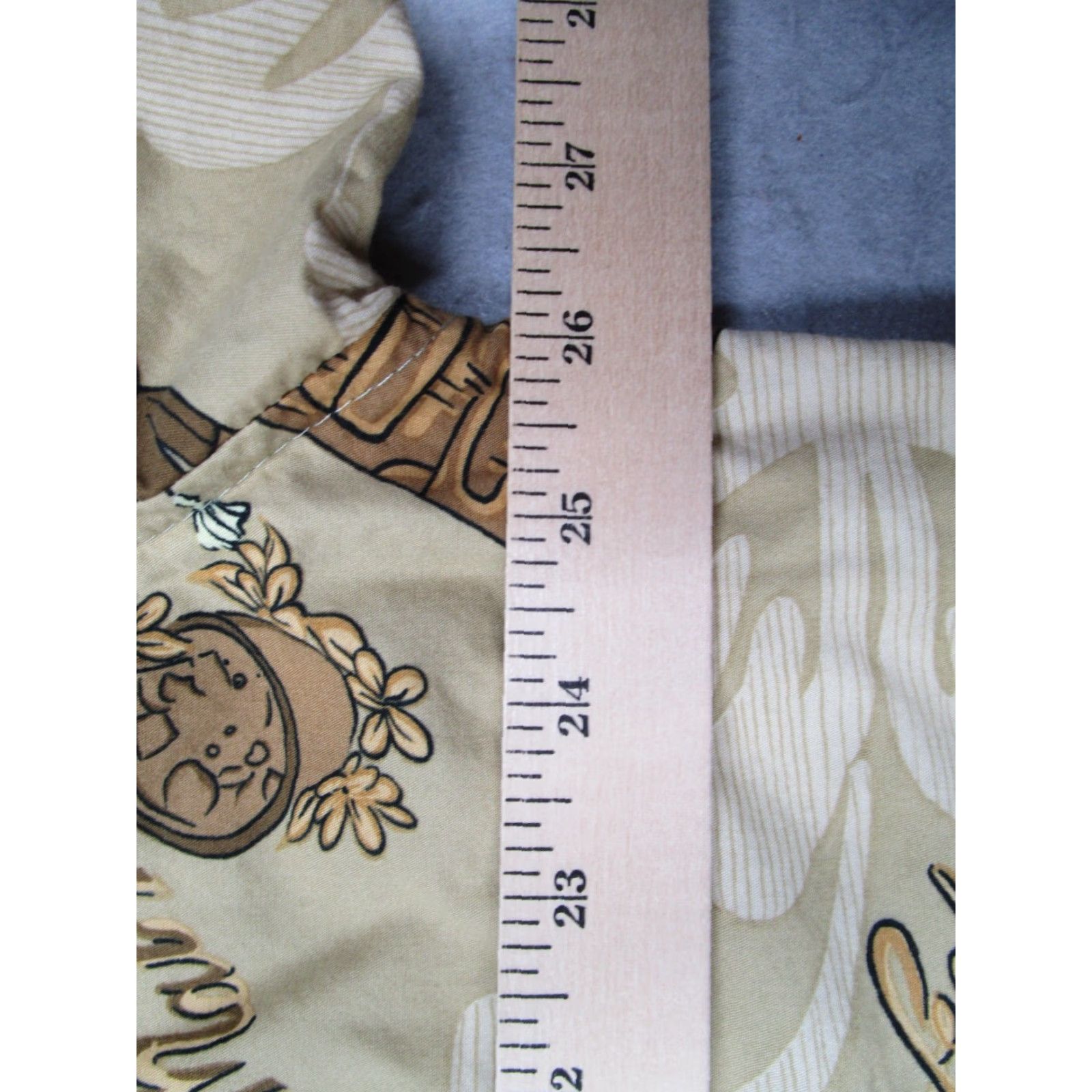 Vintage Toes on The Nose Shirt Men Large Brown Button-Up Hawaiian Tiki Pocket Short Sleeve USA Size US L / EU 52-54 / 3 - 7 Thumbnail