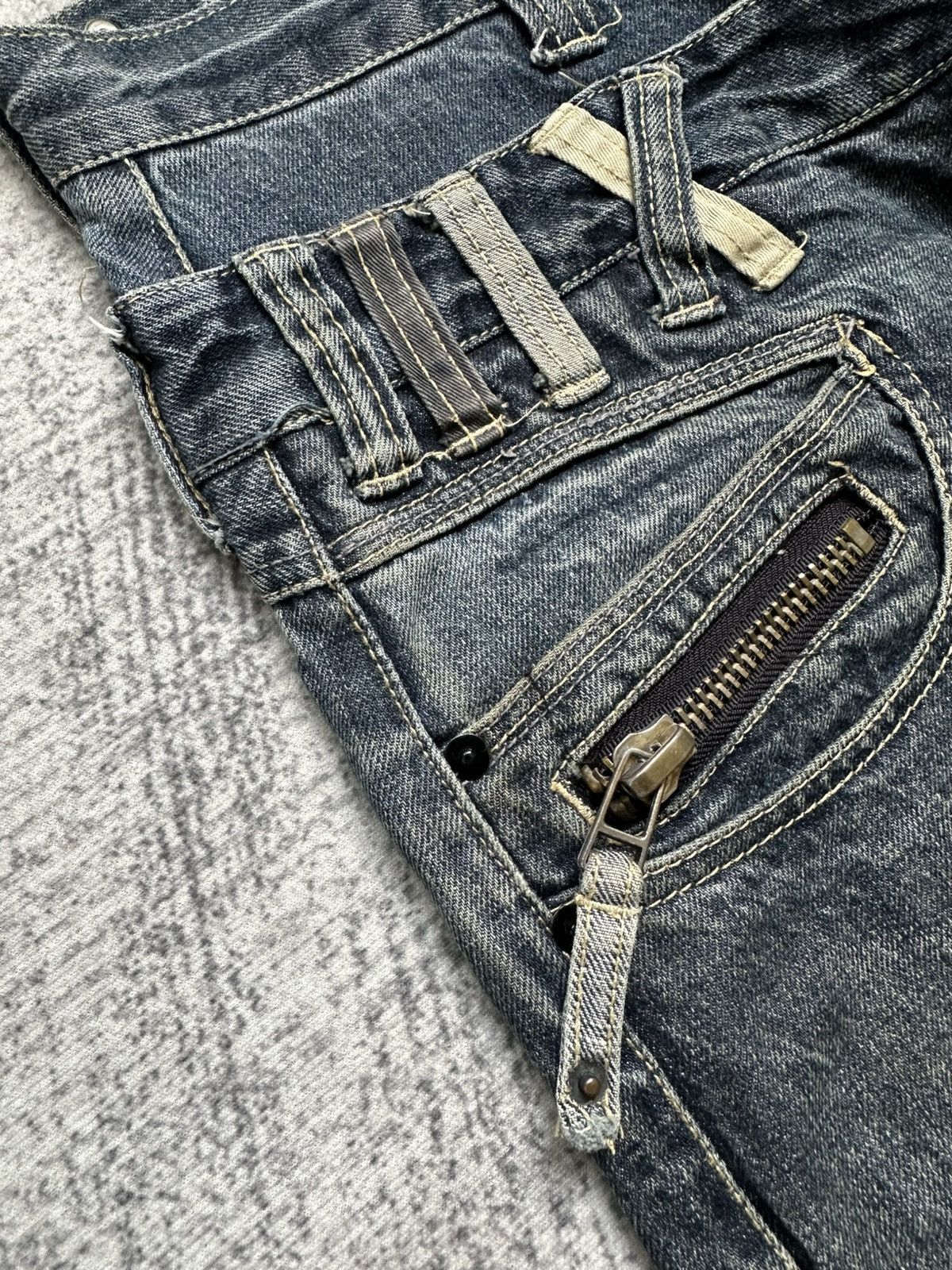 Urban Outfitters Double Waist Urban Craft Jeans Japanese Brand Size US 35 - 8 Thumbnail
