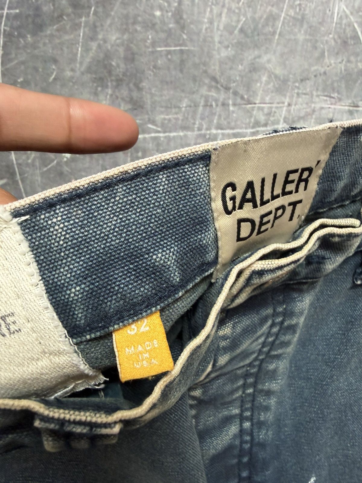 Gallery Dept. Gallery Dept. LA Flare Carpenter Pants in Navy Size US 32 / EU 48 - 12 Thumbnail