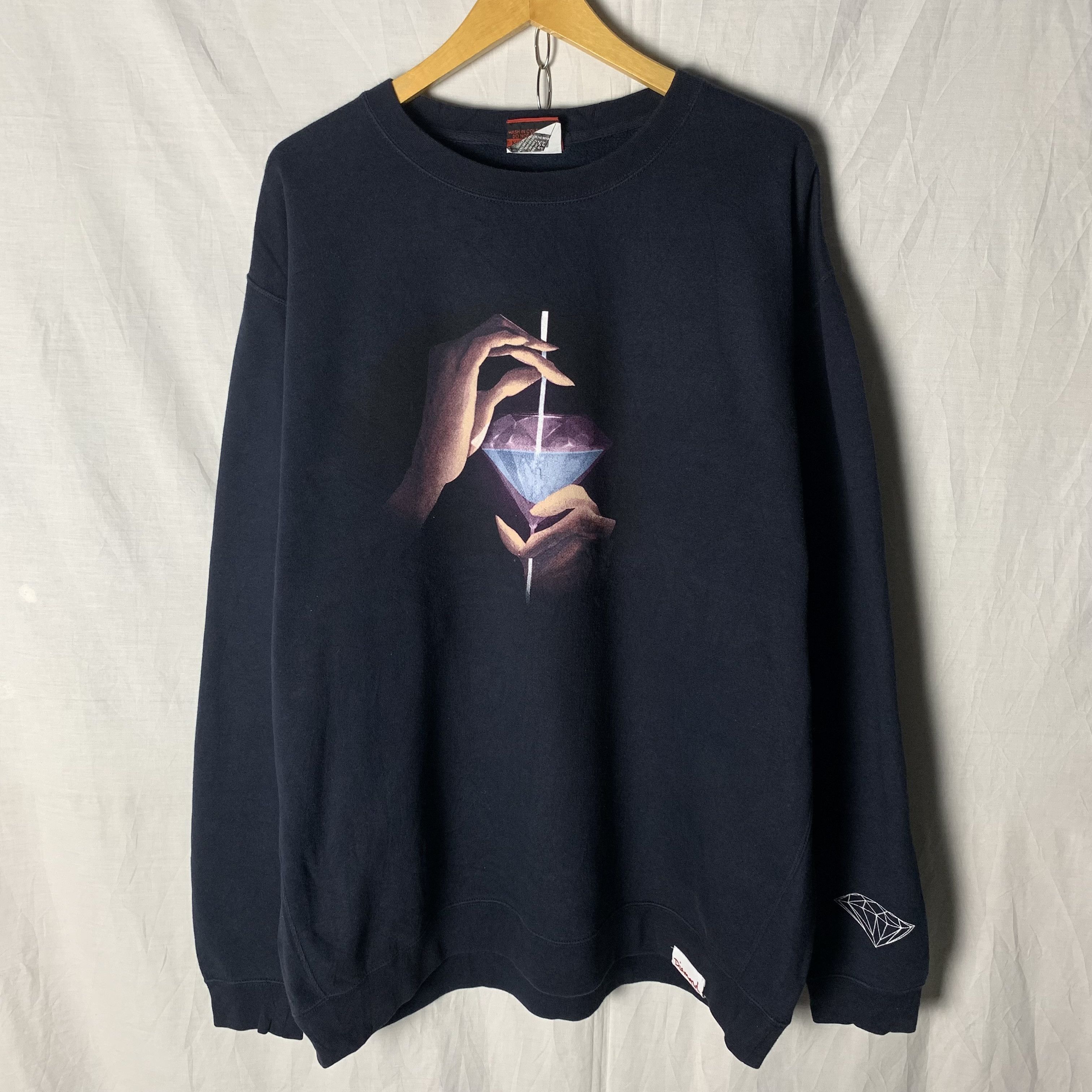 Diamond Supply Co. Diamond Supply Co Sweatshirt Crewneck 2XL Size US XXL / EU 58 / 5 - 1 Thumbnail