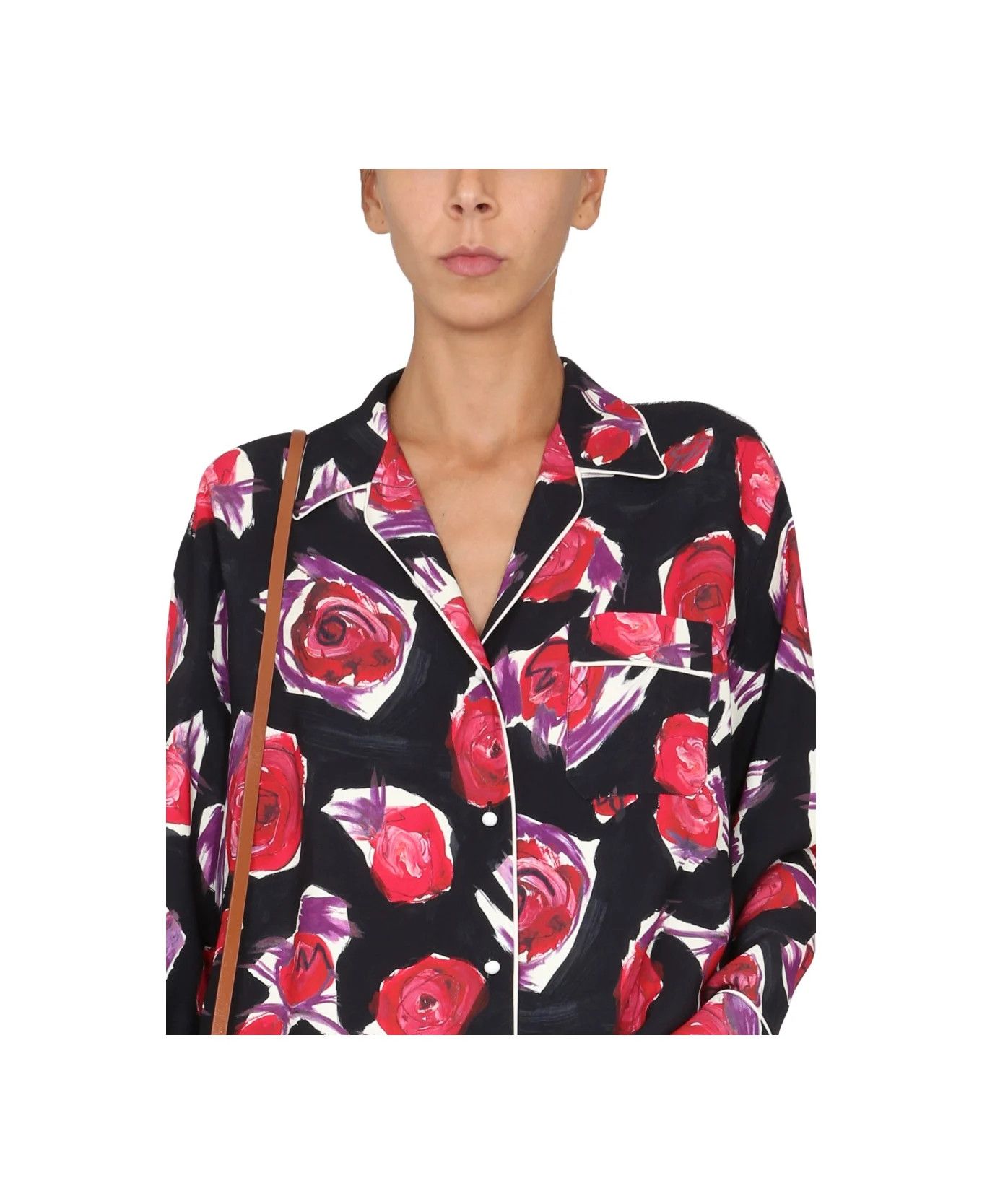 Marni o1y1125 Floral Shirt in Multicolor Size XL / US 12-14 / IT 48-50 - 2 Thumbnail