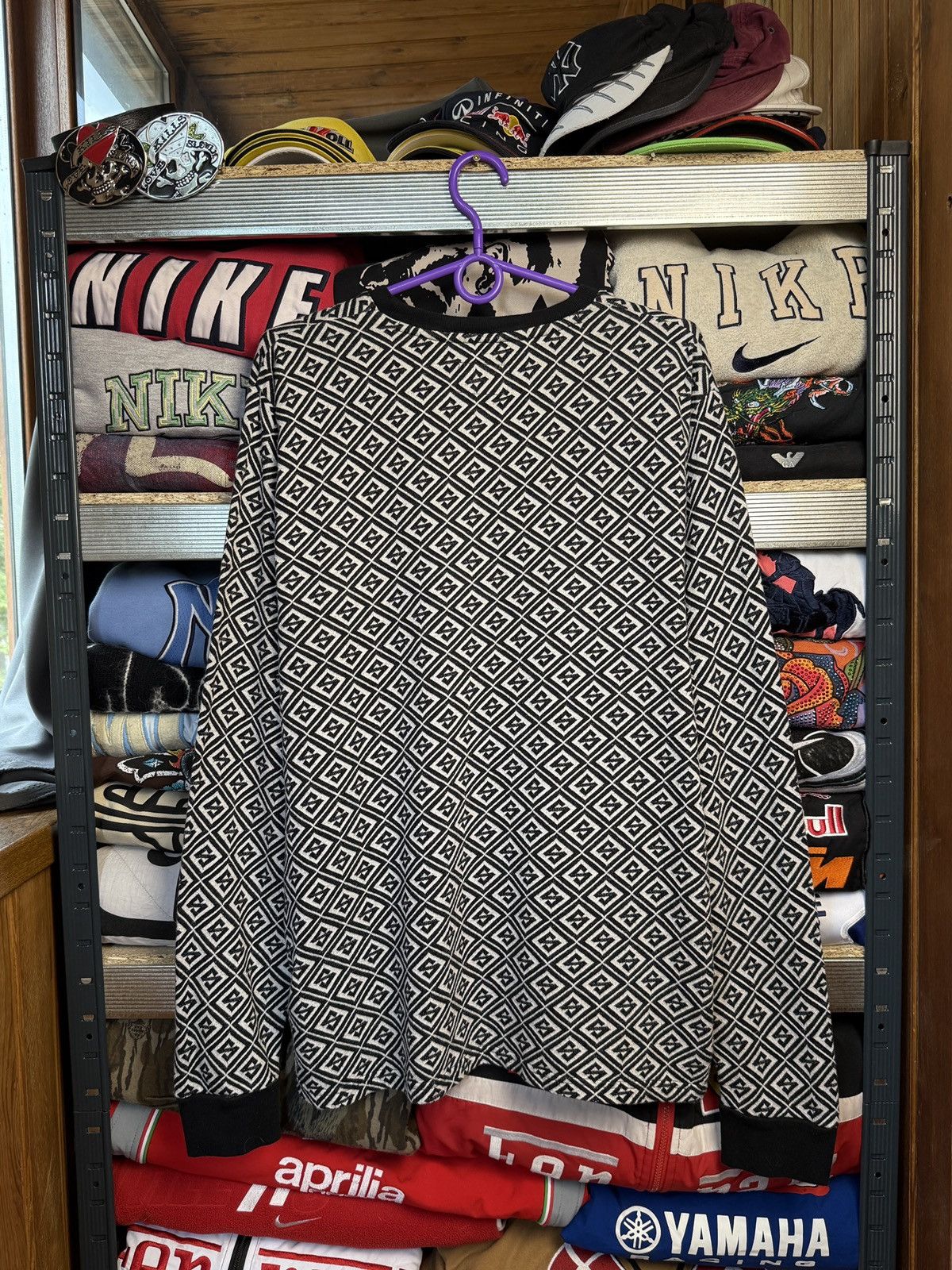 Other Stussy big-logo full monogram rare vintage sweatshirt Size M / US 6-8 / IT 42-44 - 2 Thumbnail