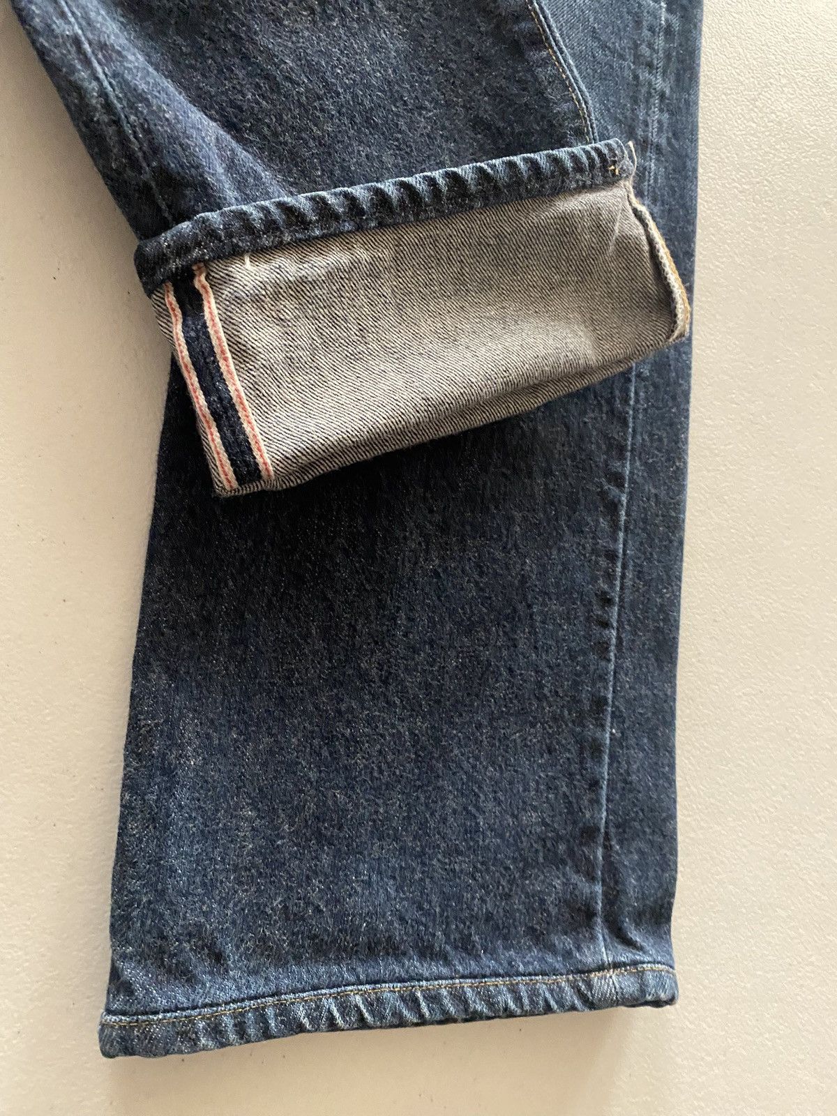 RRL Ralph Lauren RRL Slim Fit American Selvedge Still Water Wash 2 Jeans 32 Size US 32 / EU 48 - 2 Thumbnail