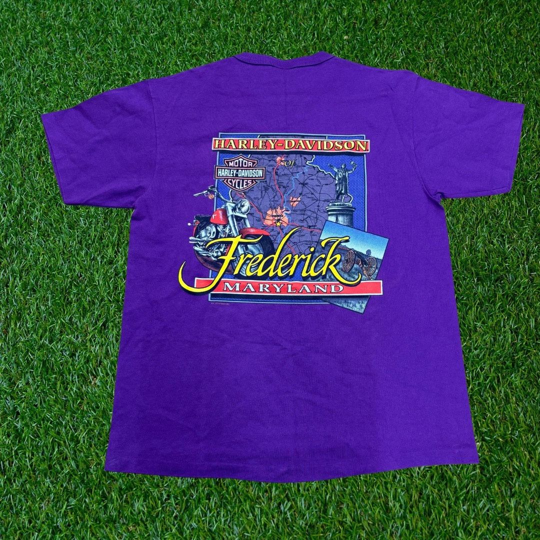 Harley Davidson Vintage Harley Davidson Graphic Tee Size US L / EU 52-54 / 3 - 2 Thumbnail