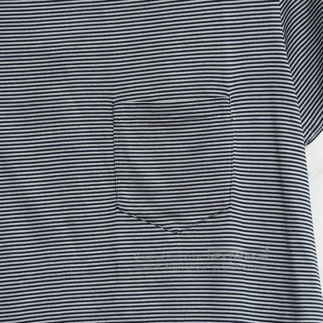 Saint Laurent Paris Saint Laurent Men's Striped Crewneck T-Shirt. Size US M / EU 48-50 / 2 - 4 Thumbnail