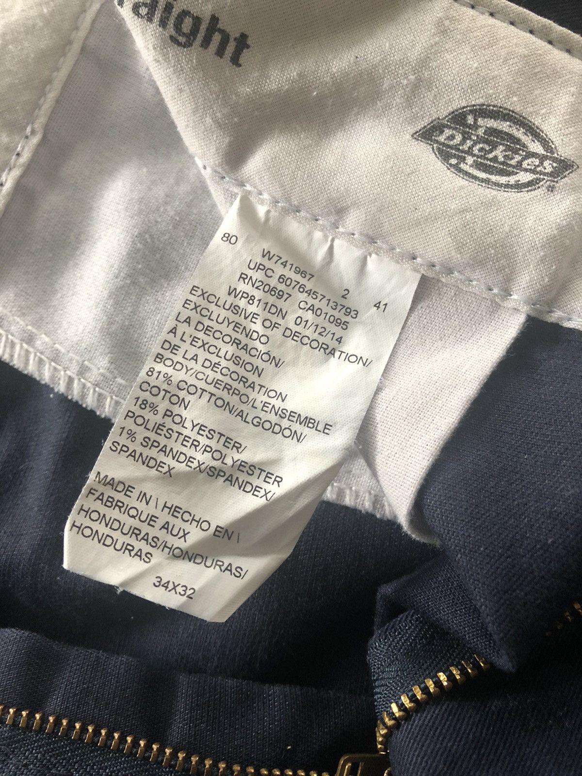 Dickies Dickies Skinny Straight Work pants Size US 34 / EU 50 - 5 Thumbnail