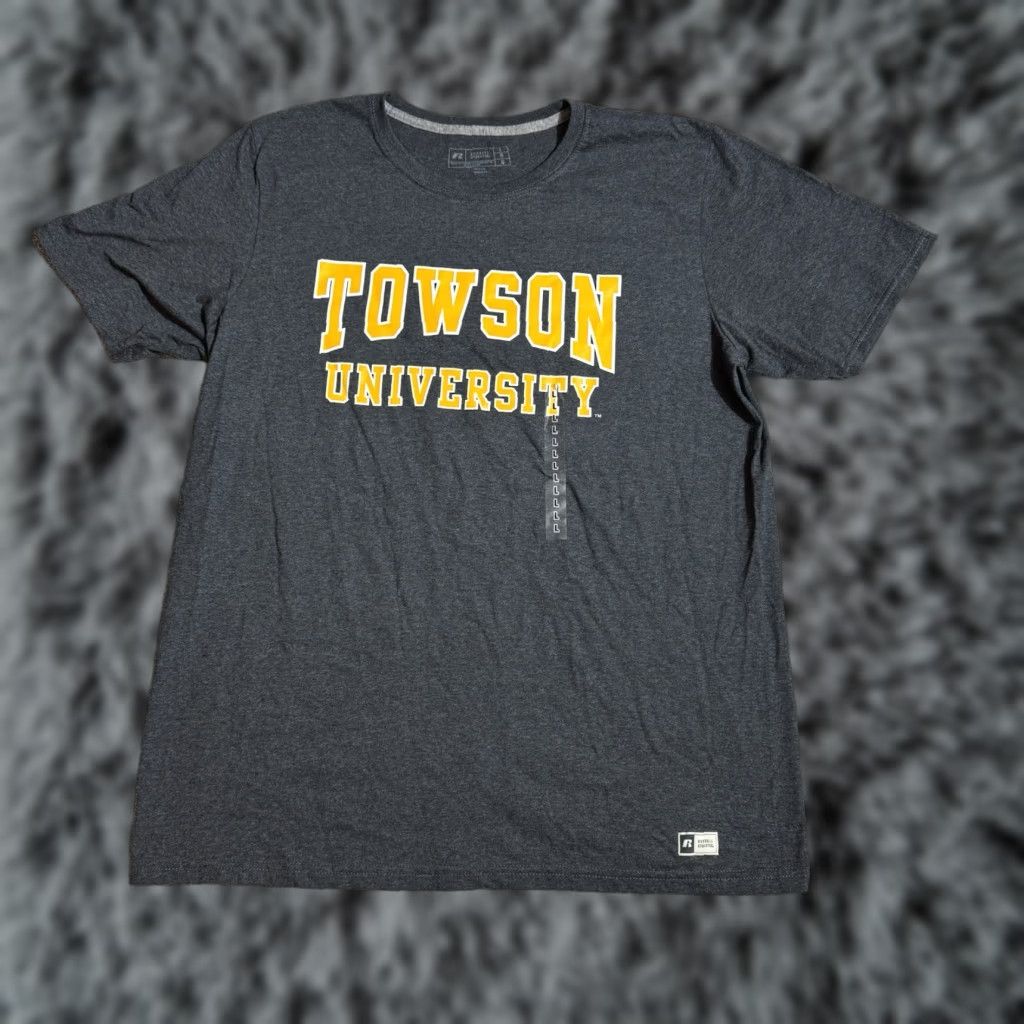 Russell Athletic Towson University Shirt Mens Large Preppy Collegiate Academia Sportswear 2010s Size US L / EU 52-54 / 3 - 1 Thumbnail