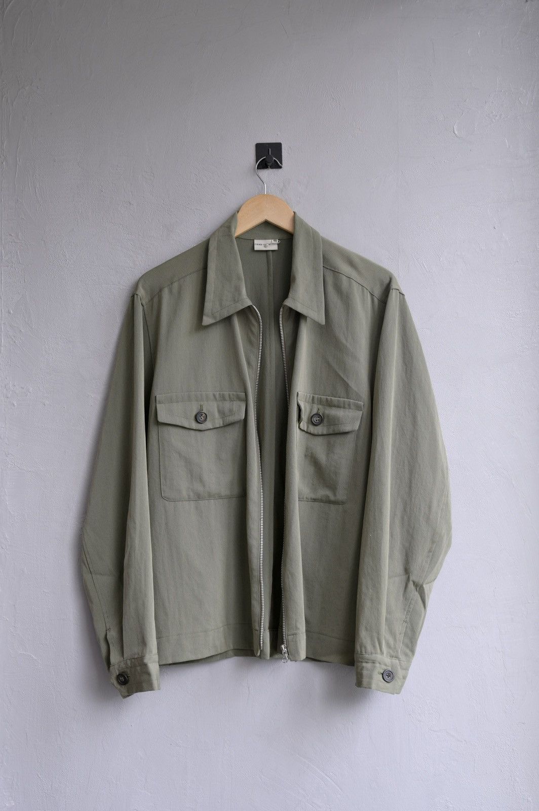 Dries Van Noten Dries Van Noten Fall 1995 military light wool runway jacket Size US M / EU 48-50 / 2 - 4 Thumbnail