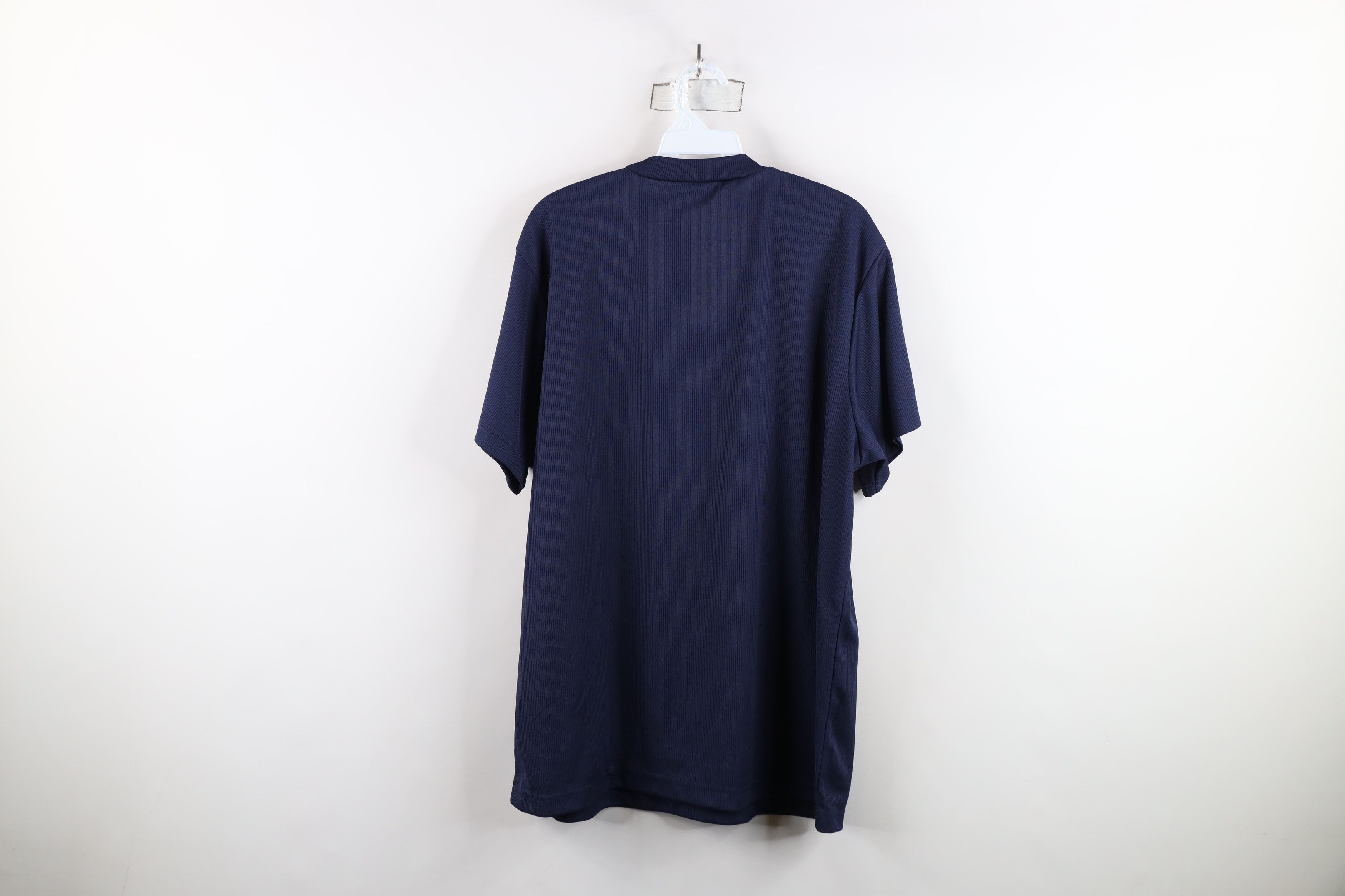 Vintage Vintage 90s Streetwear Knit Short Sleeve V-Neck T-Shirt Size US XL / EU 56 / 4 - 10 Thumbnail