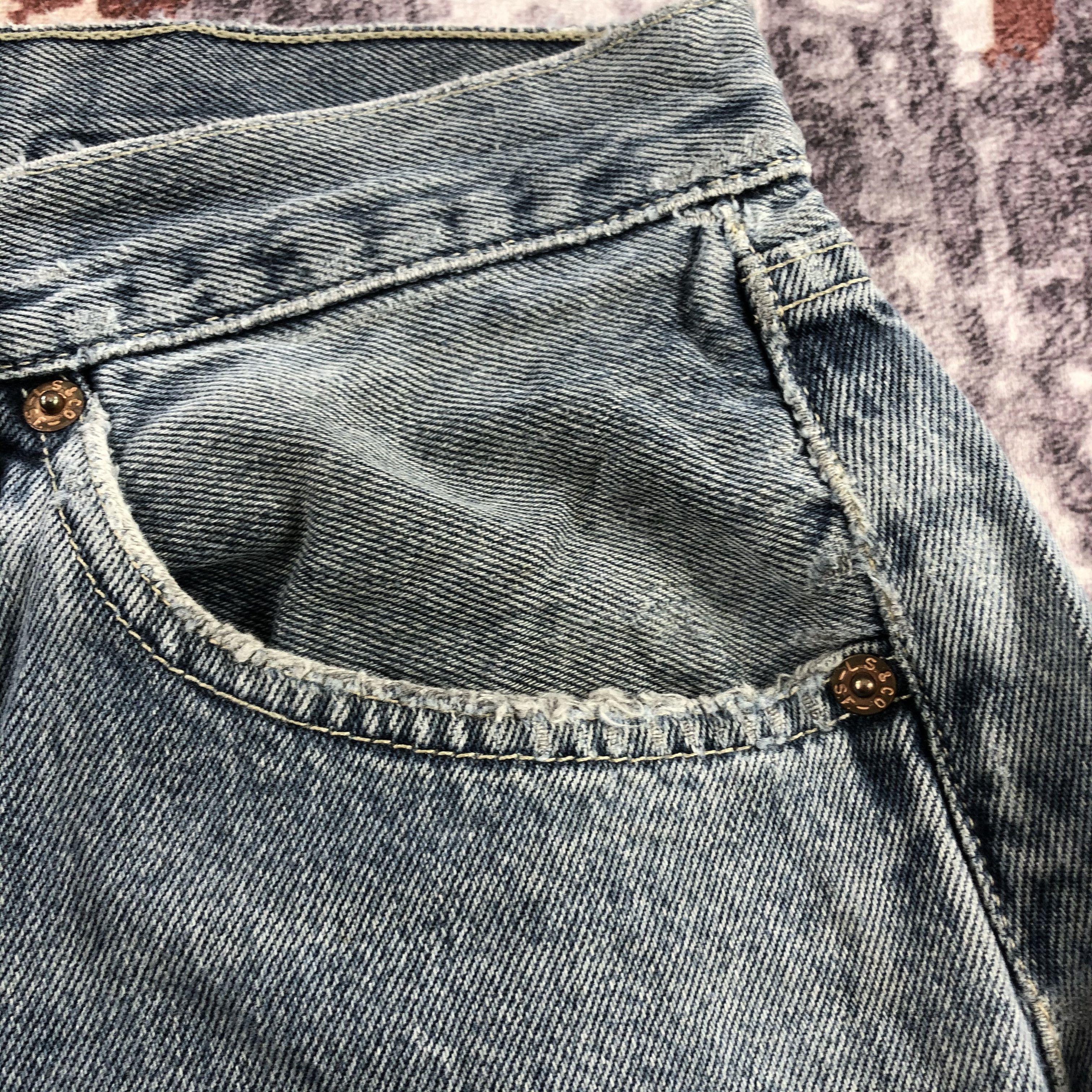 Levi's 90s Vintage Levis 501 Jeans-JM2604 Size US 33 - 13 Thumbnail