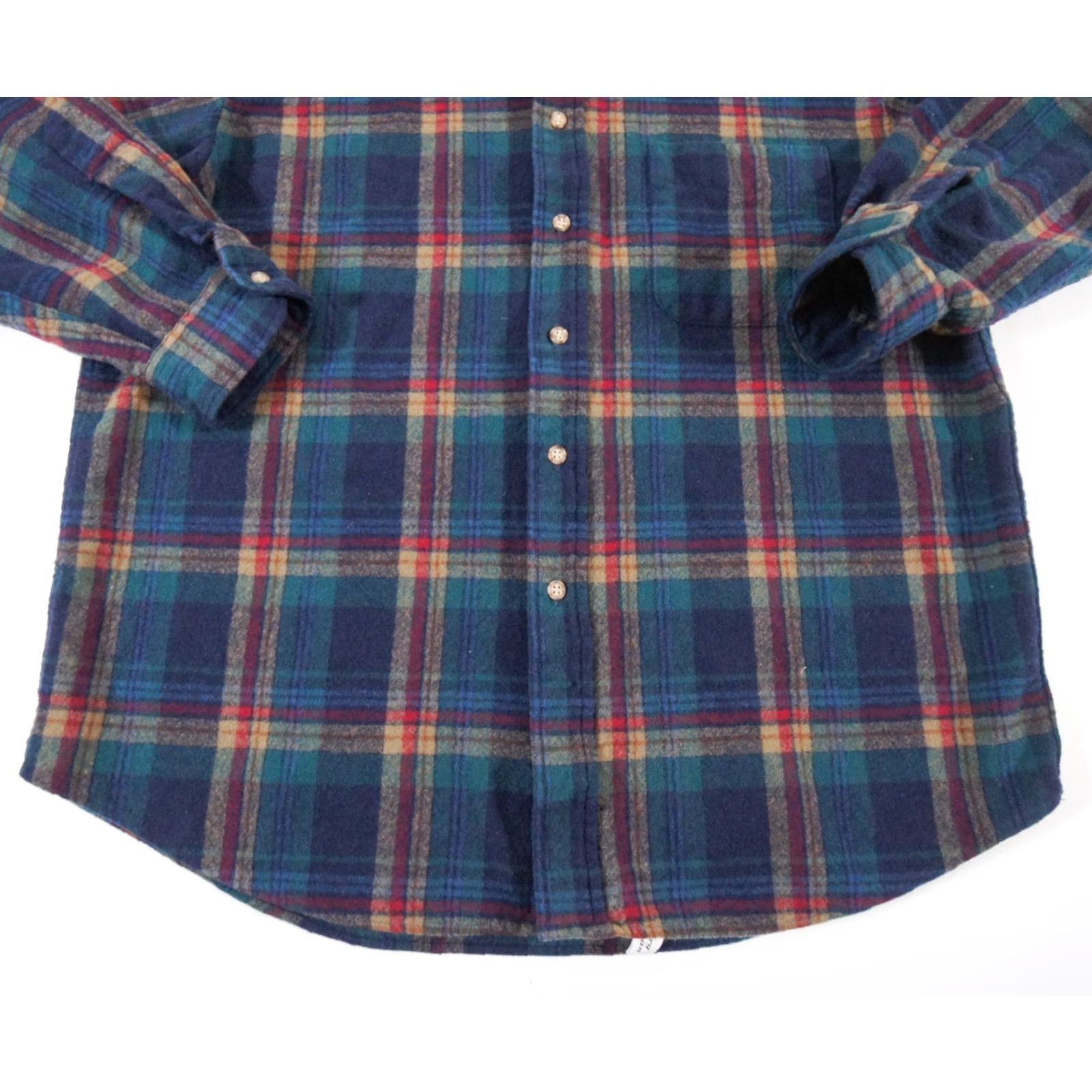 Pendleton Vintage Pendleton Men's XL Flannel Shirt Wool Plaid Check 60s 70s Casual Outdoor Size US XL / EU 56 / 4 - 3 Thumbnail