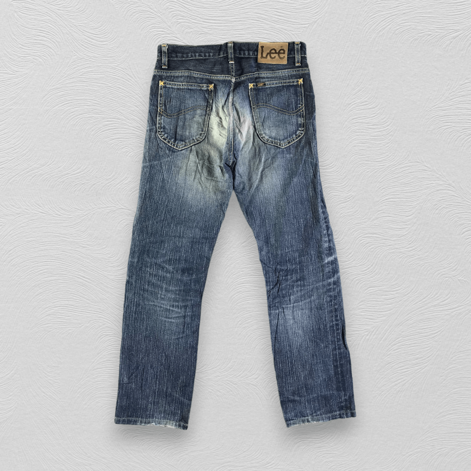 Lee Vintage Lee Riders Jeans Faded Blue Denim KJ3061 Size US 29 - 2 Thumbnail