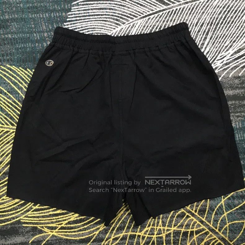 Rick Owens Rick Owens size S Black Cotton Knit Boxer Shorts Size US 27 - 7 Thumbnail