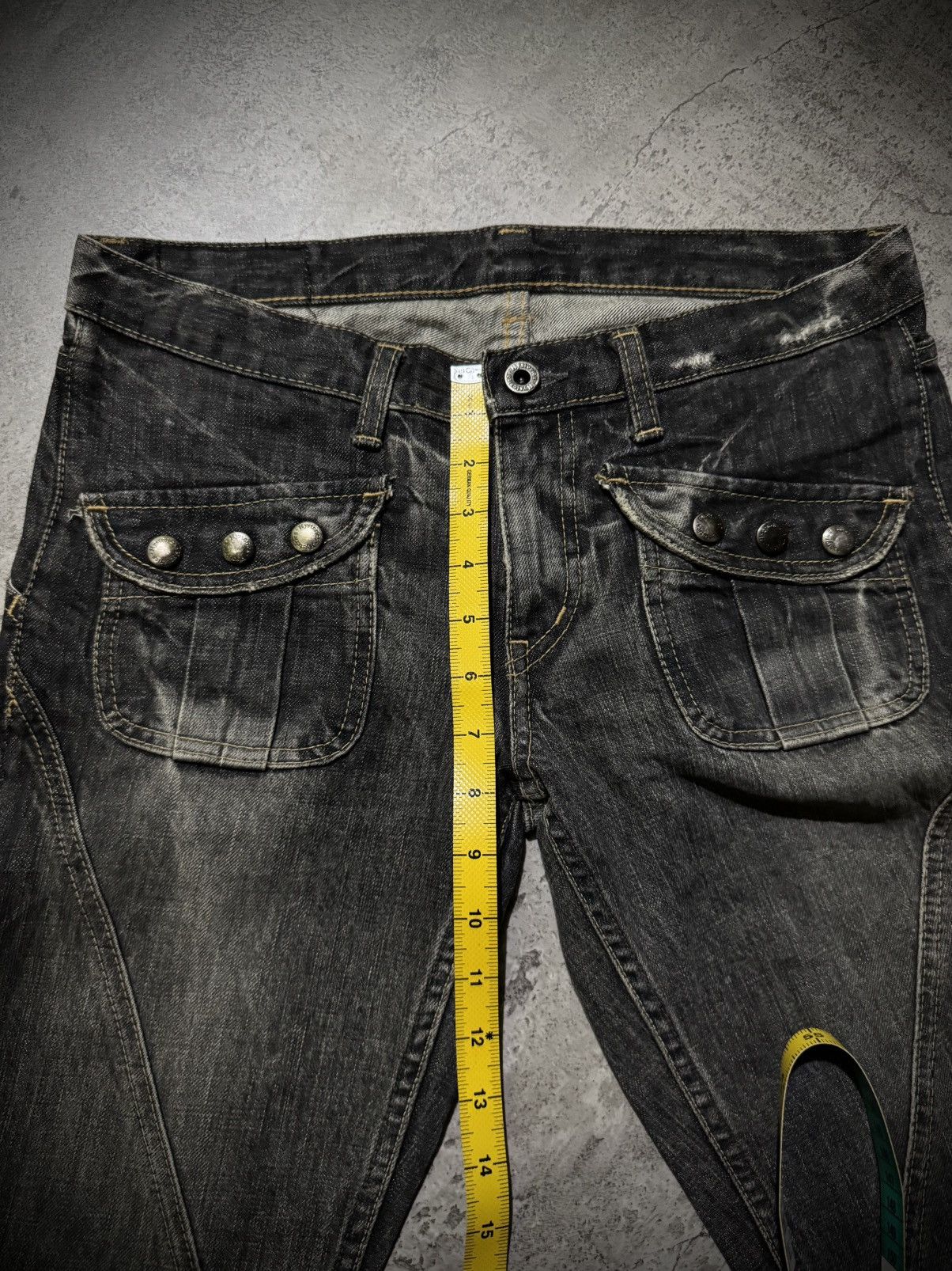 Hysteric Glamour HYSTERIC GLAMOUR FADDING JEANS Size US 32 / EU 48 - 16 Thumbnail