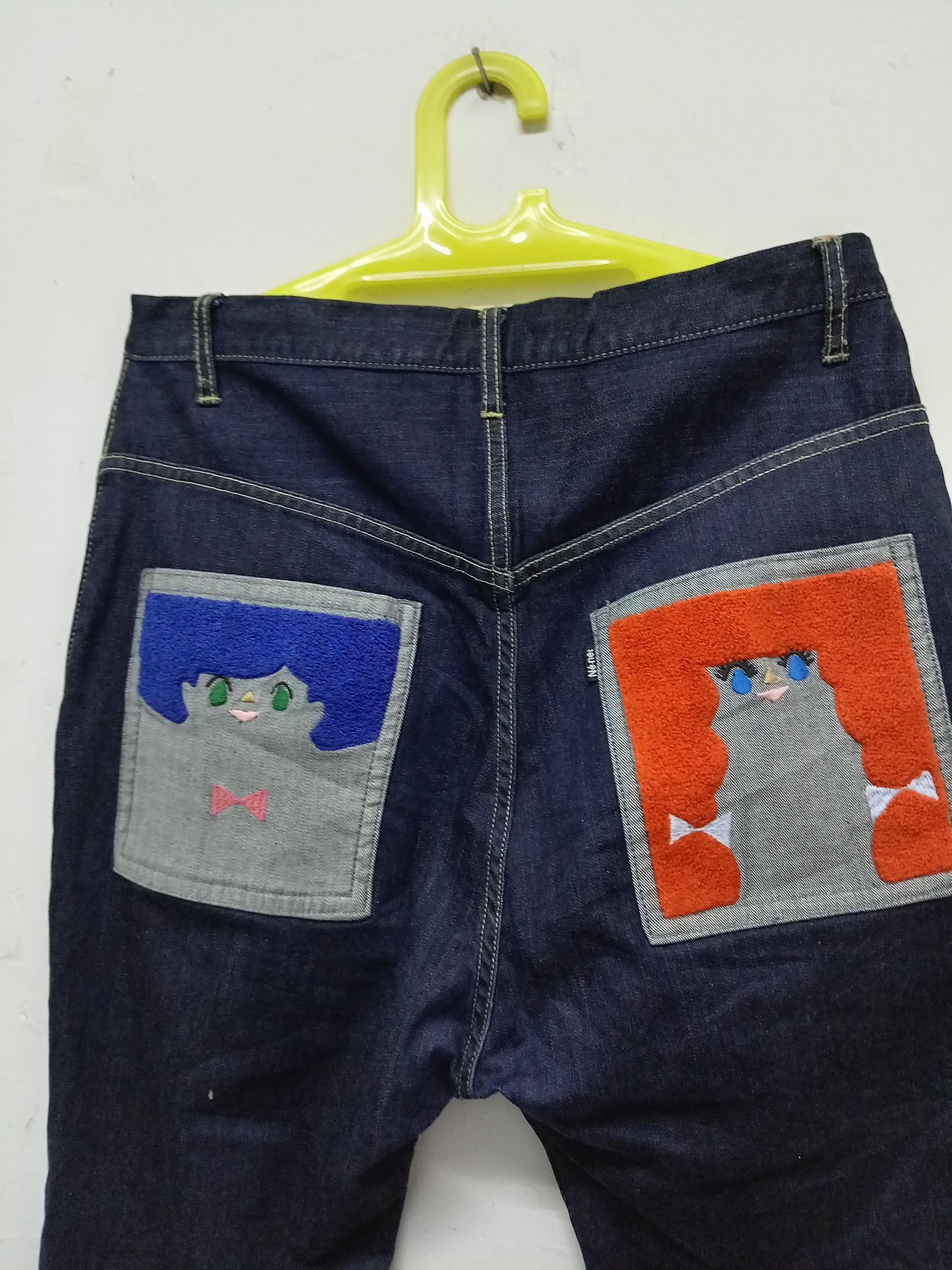Issey Miyake × Japanese Brand × Ne-Net Rare!! Vintage NE-NET by Issey Miyake High Rise Jeans Size US 32 / EU 48 - 2 Thumbnail