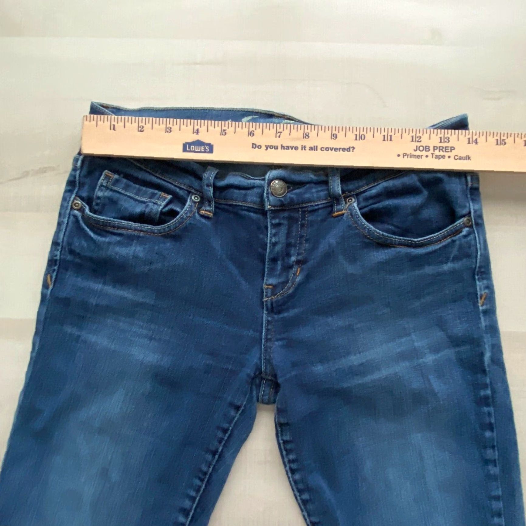 Juicy Couture Juicy Couture Blue Skinny Jeans Women's Medium Wash Low Rise Stretch 27 Size 27" / US 4 / IT 40 - 7 Thumbnail