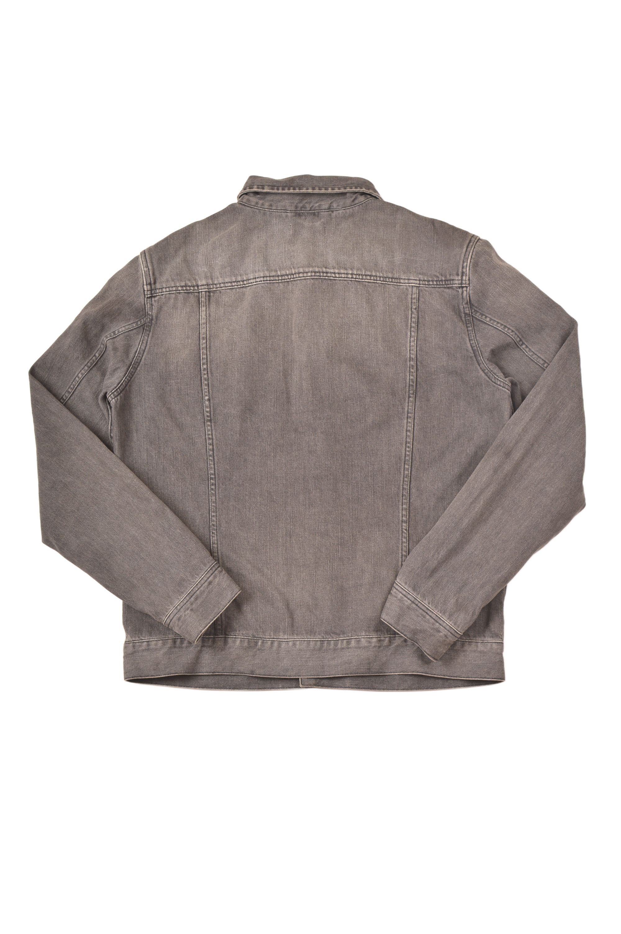 Allsaints AllSaints Struan Gray Denim Jean Jacket Size US XL / EU 56 / 4 - 6 Thumbnail