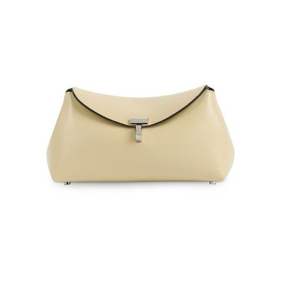 Toteme TOTEME T-Lock Mini Champagne Clutch Bag New & Authentic Size ONE SIZE - 1 Thumbnail