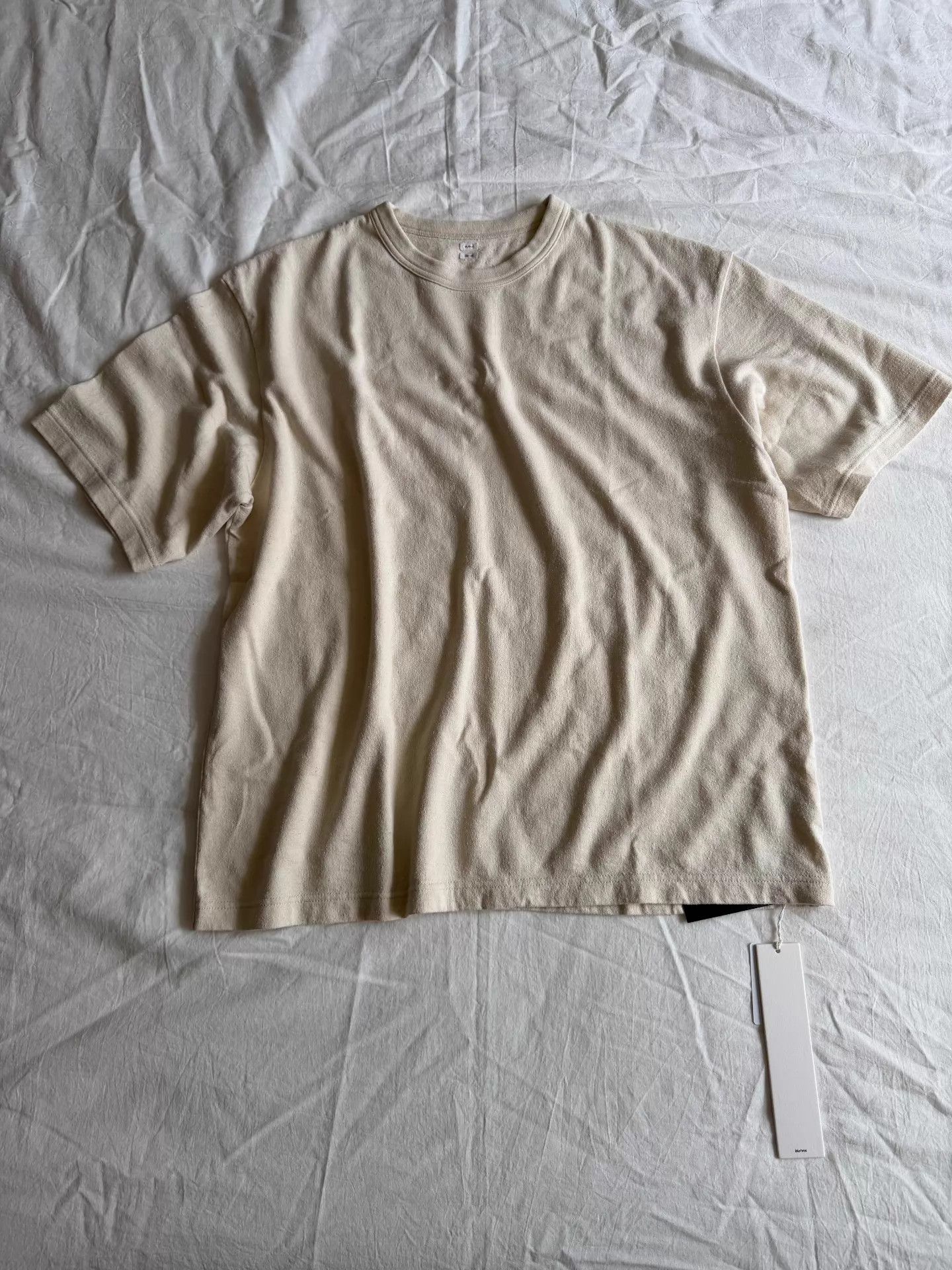 blurhms Blurhms Japanese-made men's silk blend T-shirt Ｑ23 Size US S / EU 44-46 / 1 - 1 Thumbnail