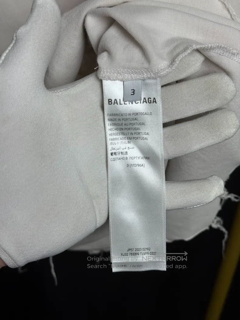 Balenciaga Balenciaga White Short Sleeve Size US L / EU 52-54 / 3 - 5 Thumbnail