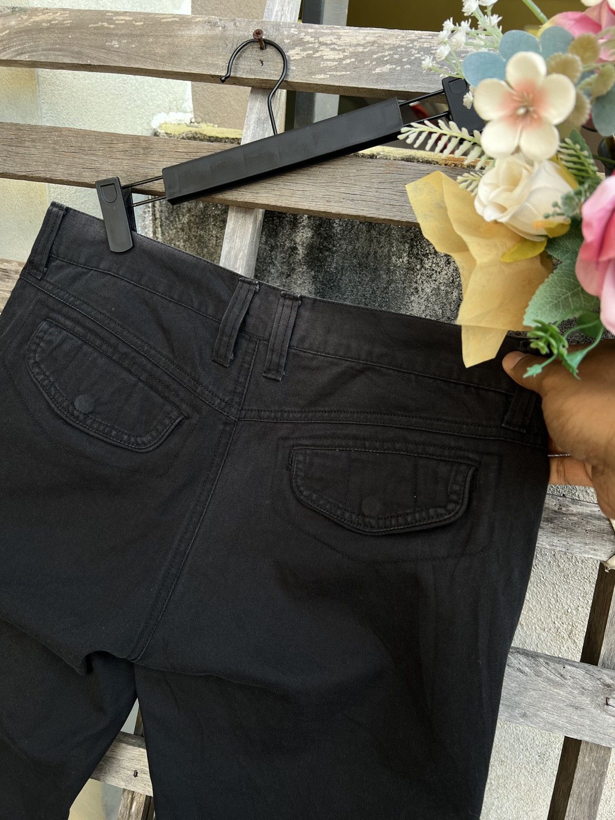 In The Attic Vintage In The Attic Modern Cargo Pants with Zipper & Buckle Size 33" - 8 Thumbnail