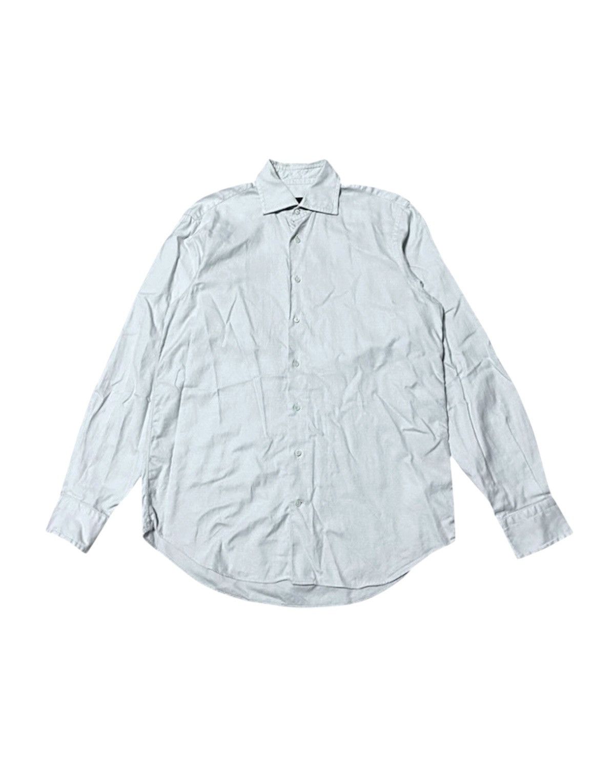 Loewe Loewe White Checkered Plaid Long Sleeve Casual Formal Shirt Size US M / EU 48-50 / 2 - 1 Thumbnail